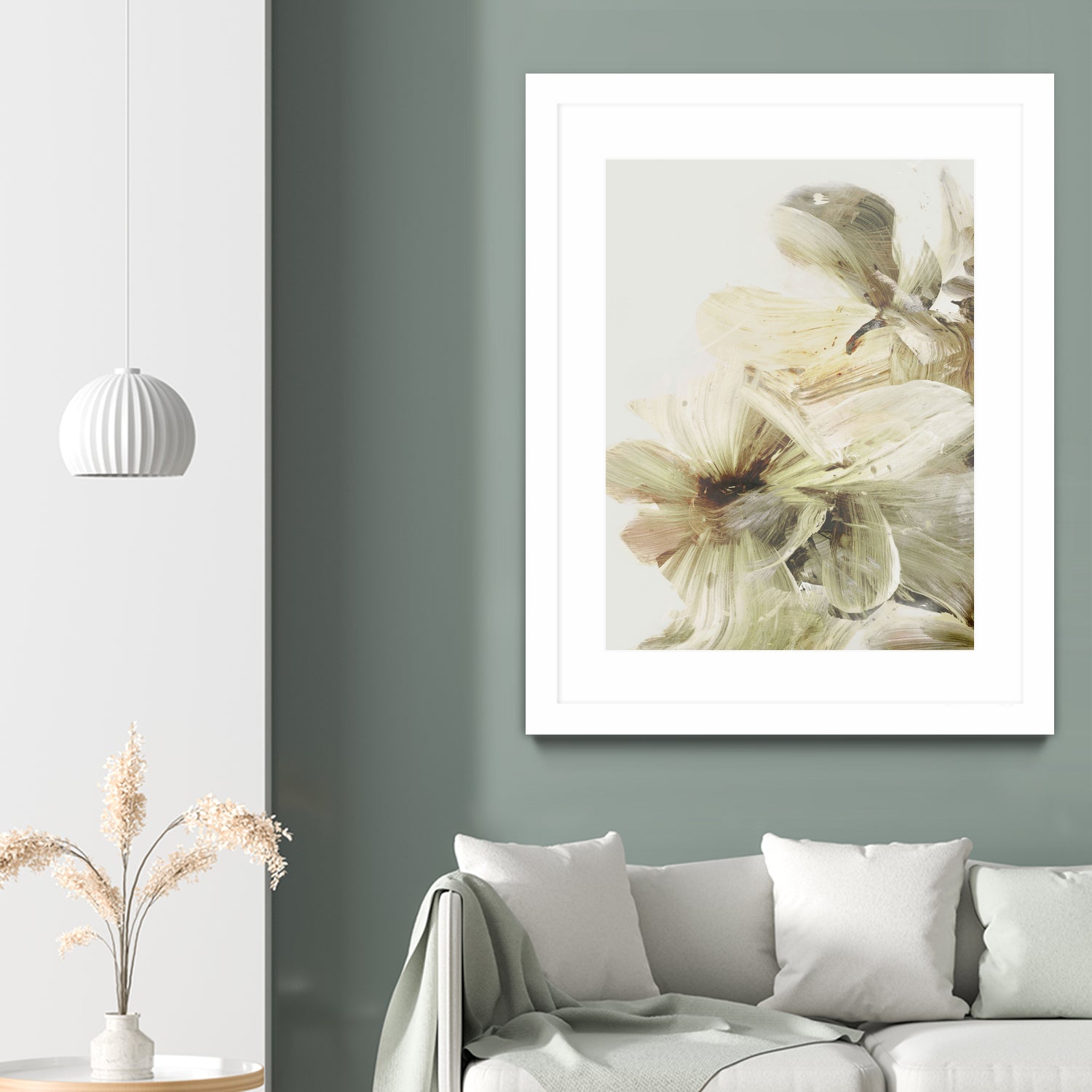 Hill Flowers 1 by Dan Hobday on GIANT ART - ananpainted ananpainted