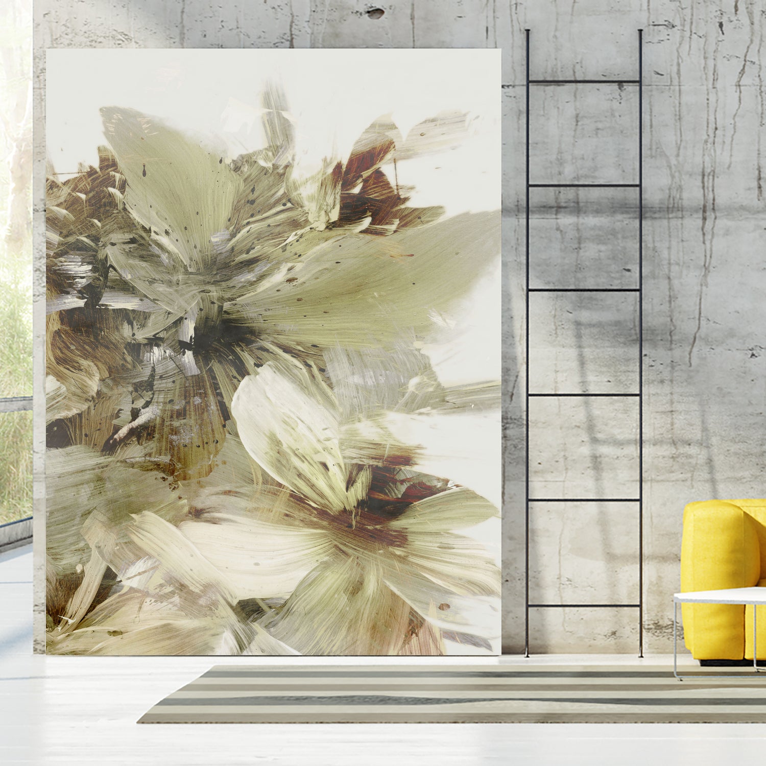 Hill Flowers 2 by Dan Hobday on GIANT ART - ananpainted ananpainted