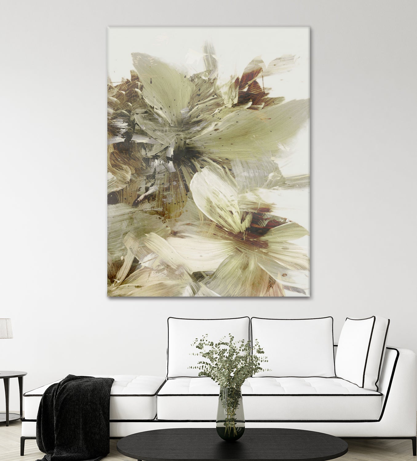 Hill Flowers 2 by Dan Hobday on GIANT ART - ananpainted ananpainted