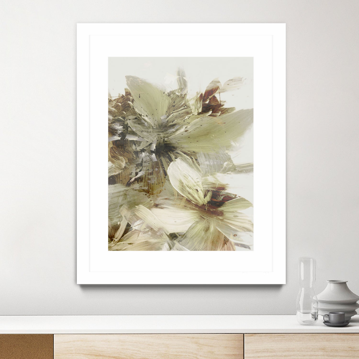 Hill Flowers 2 by Dan Hobday on GIANT ART - ananpainted ananpainted