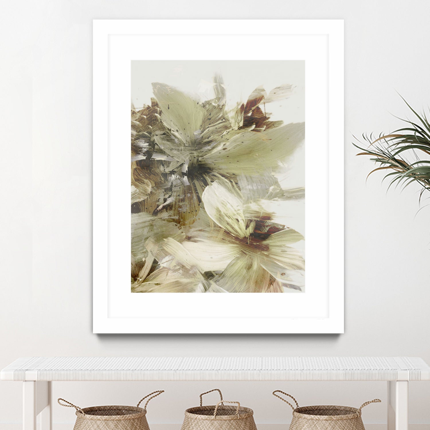 Hill Flowers 2 by Dan Hobday on GIANT ART - ananpainted ananpainted