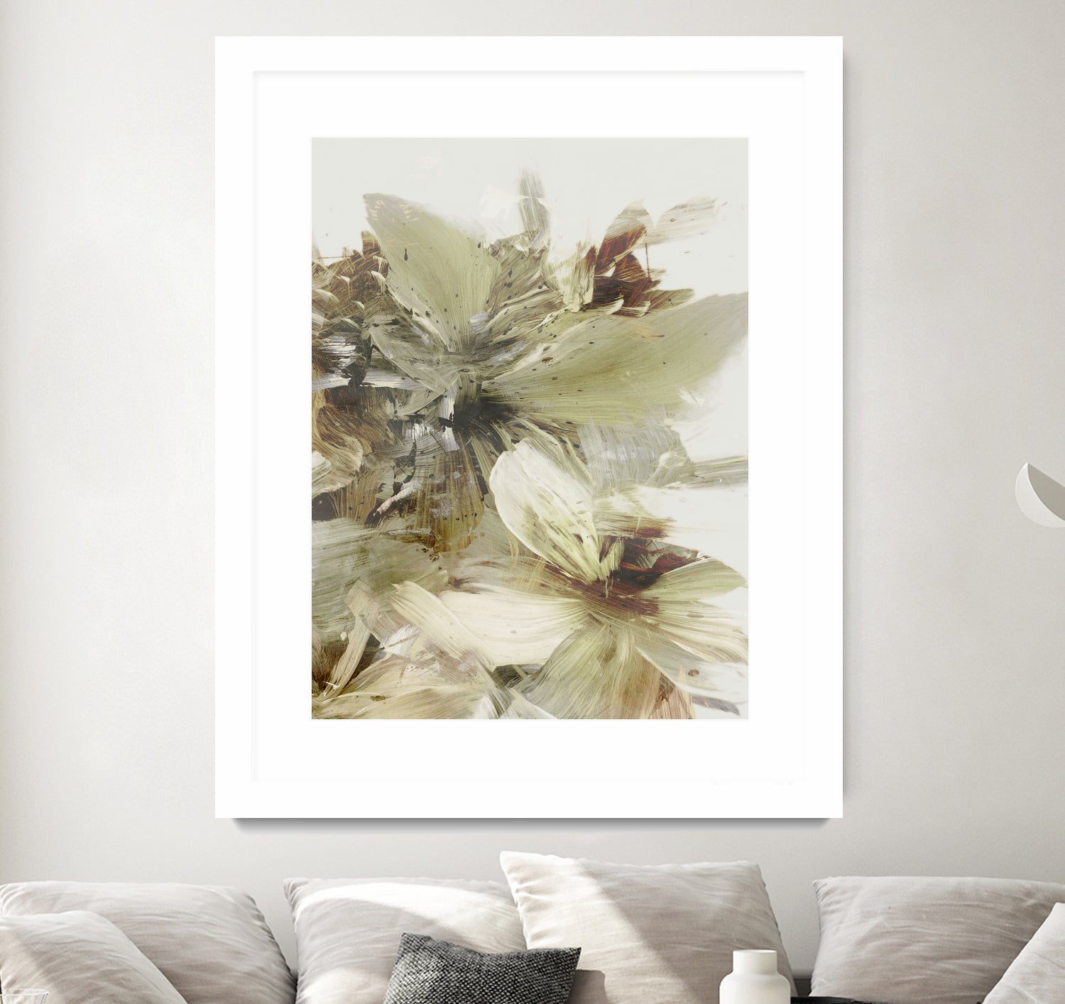 Hill Flowers 2 by Dan Hobday on GIANT ART - ananpainted ananpainted