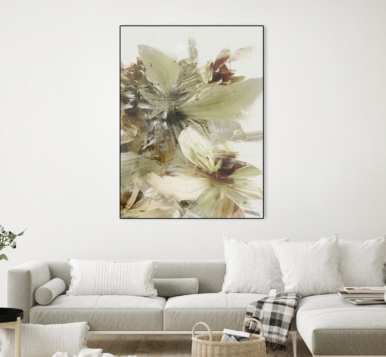 Hill Flowers 2 by Dan Hobday on GIANT ART - ananpainted ananpainted