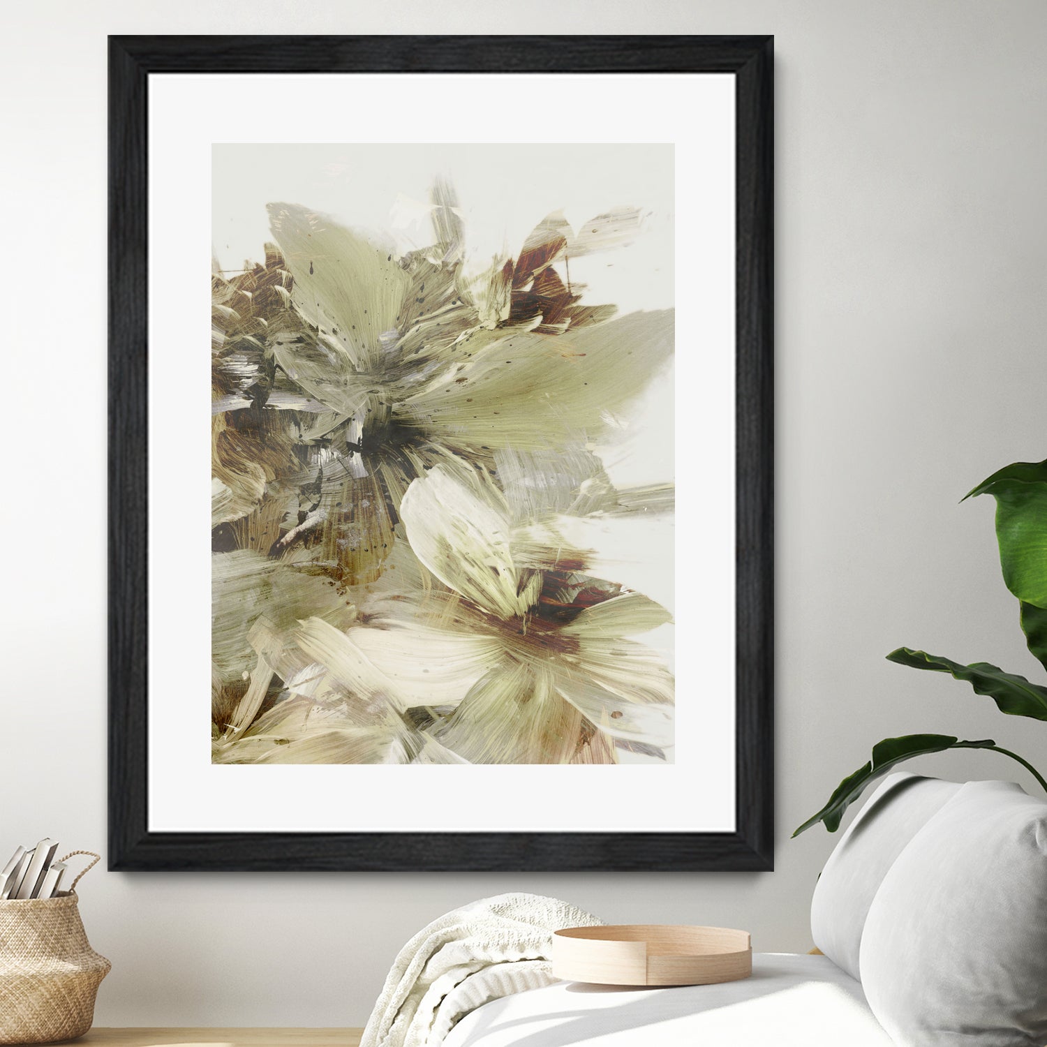 Hill Flowers 2 by Dan Hobday on GIANT ART - ananpainted ananpainted