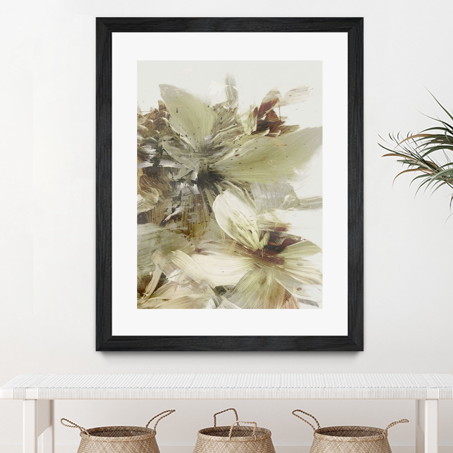 Hill Flowers 2 by Dan Hobday on GIANT ART - ananpainted ananpainted