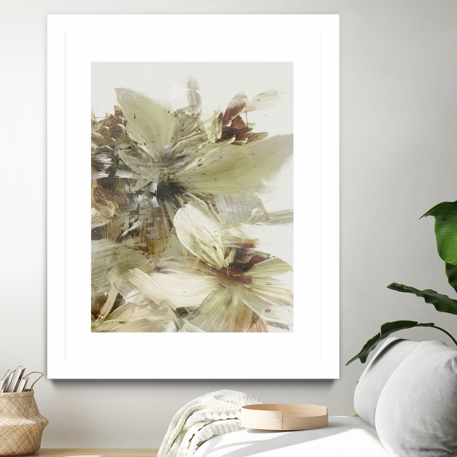 Hill Flowers 2 by Dan Hobday on GIANT ART - ananpainted ananpainted