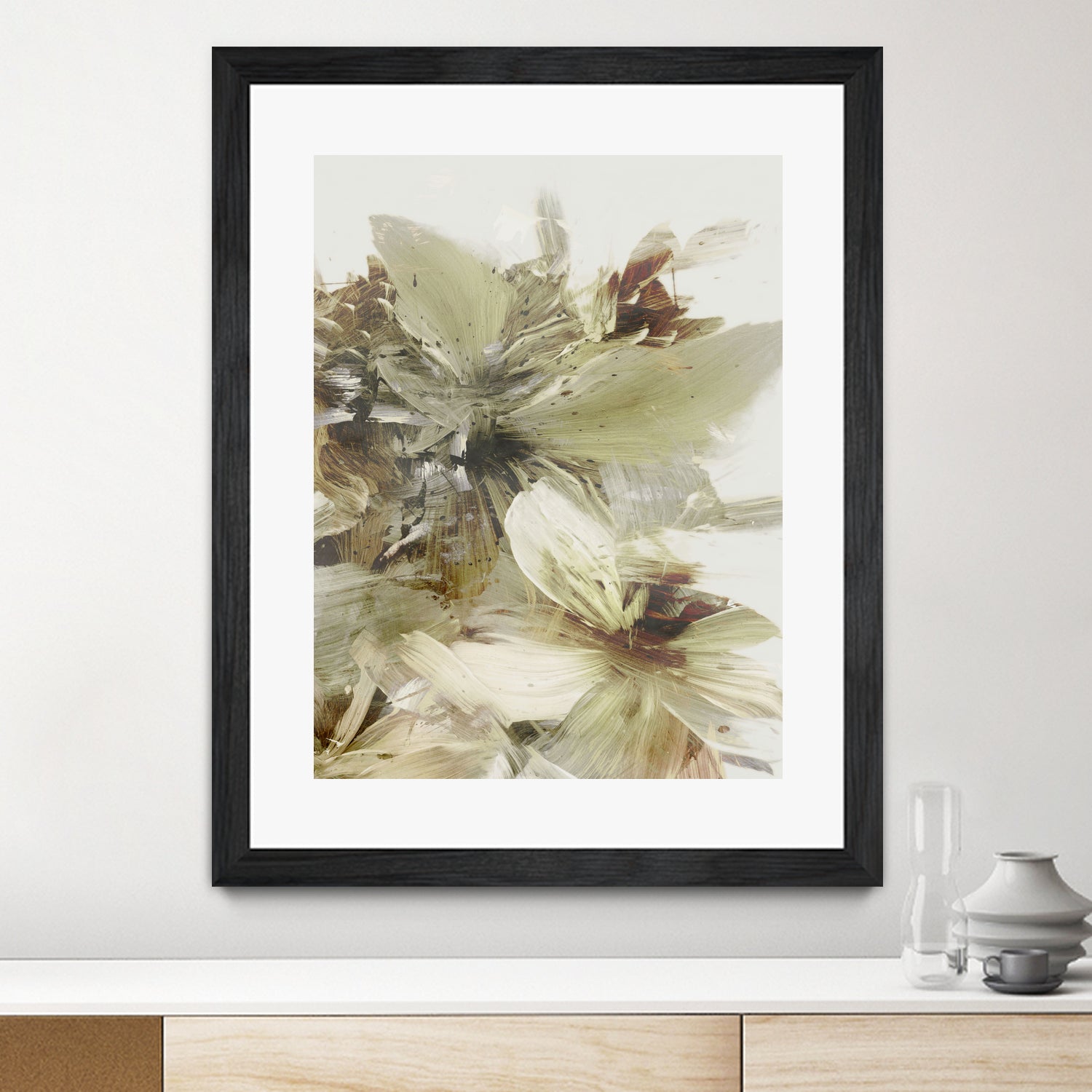 Hill Flowers 2 by Dan Hobday on GIANT ART - ananpainted ananpainted