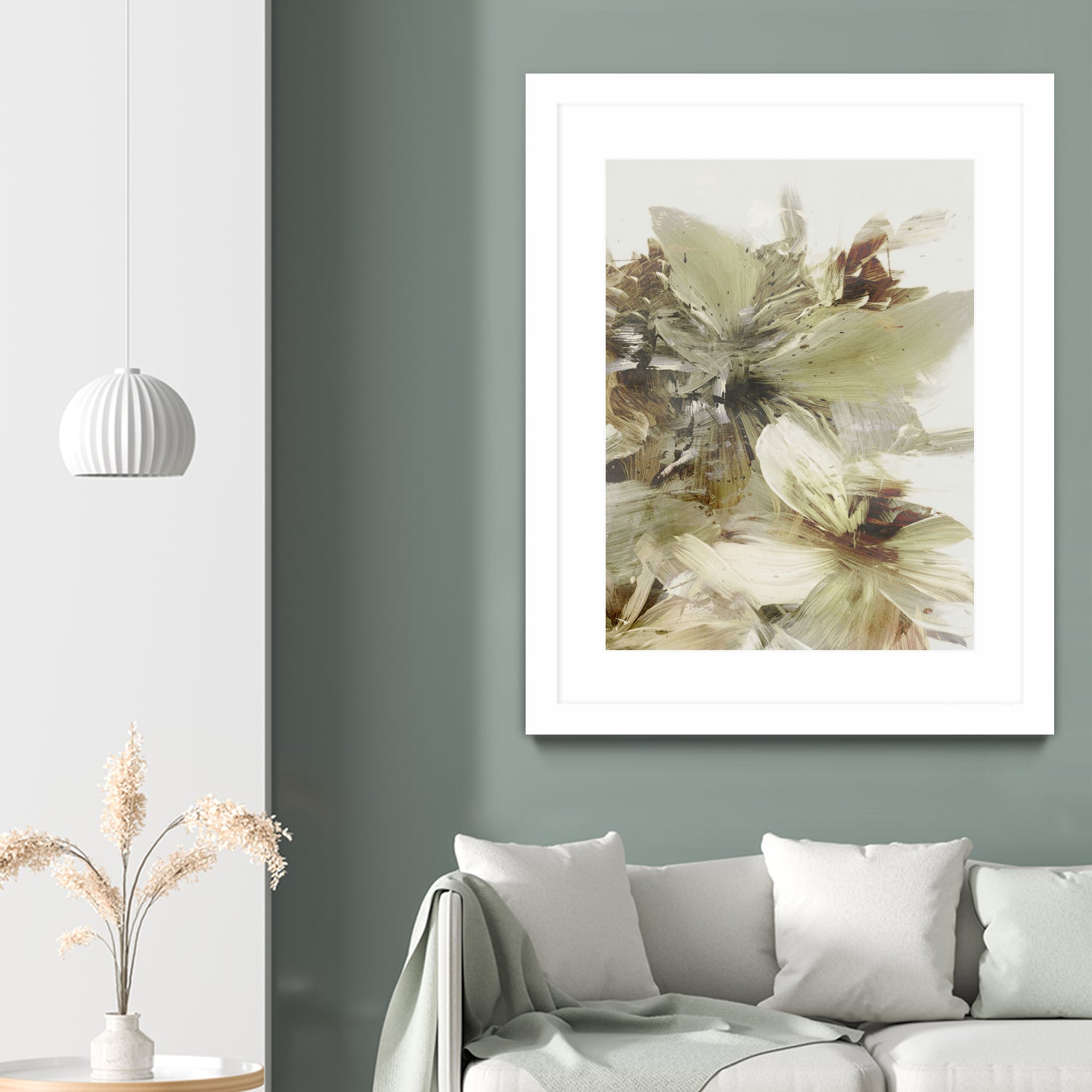 Hill Flowers 2 by Dan Hobday on GIANT ART - ananpainted ananpainted