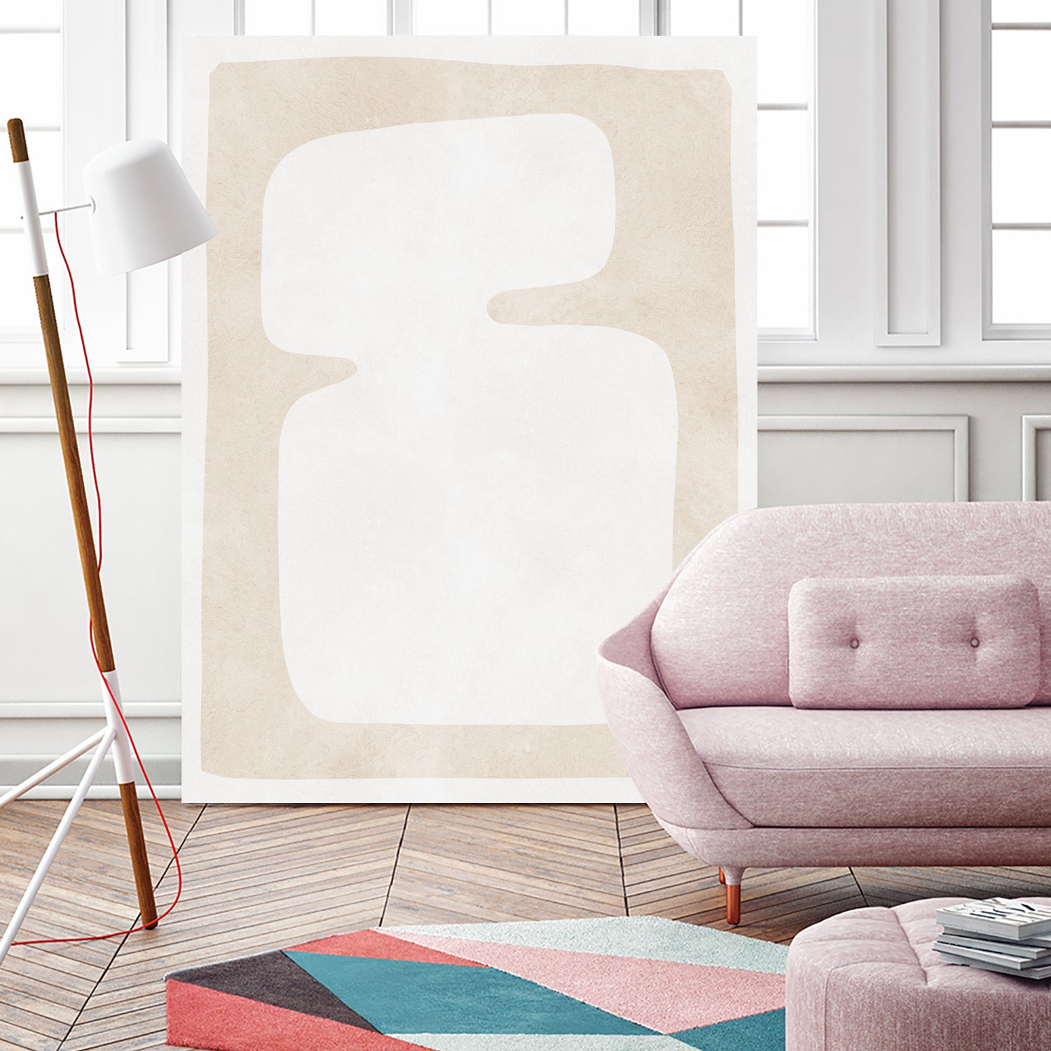 Modern Minimalist Form by Vitor Costa on GIANT ART - 9001 illustration