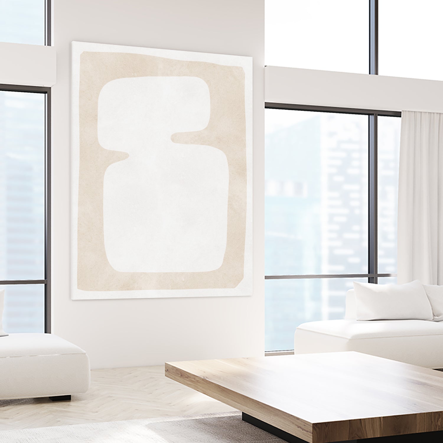 Modern Minimalist Form by Vitor Costa on GIANT ART - 9001 illustration