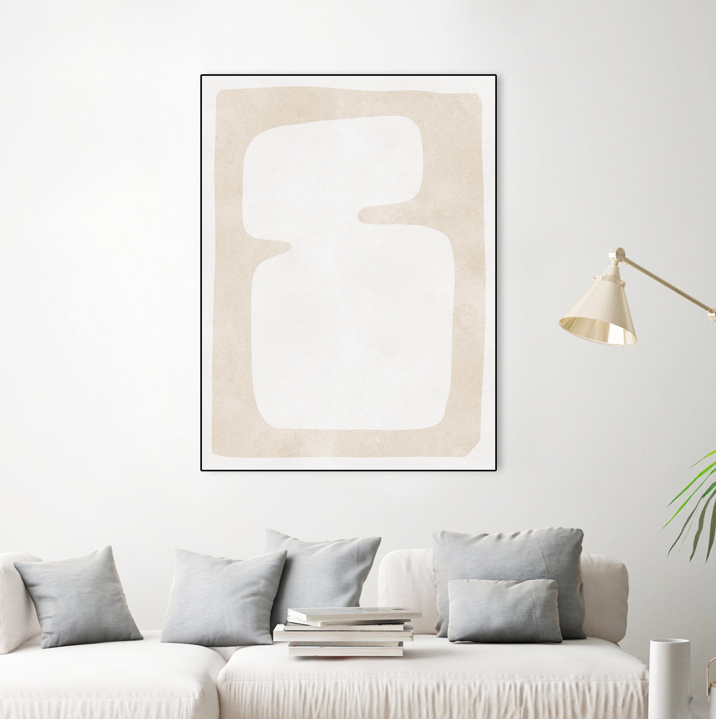 Modern Minimalist Form by Vitor Costa on GIANT ART - 9001 illustration