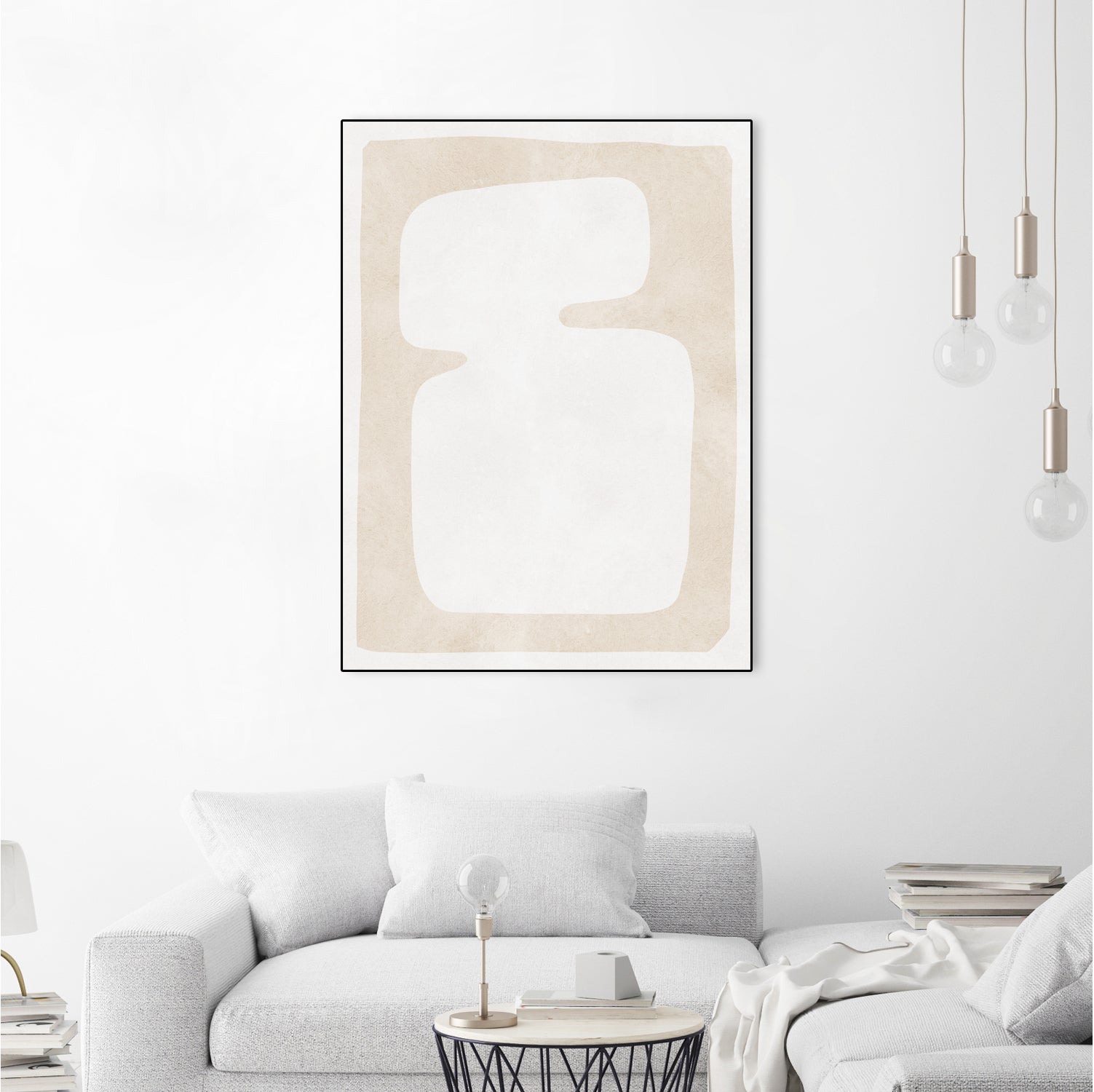 Modern Minimalist Form by Vitor Costa on GIANT ART - 9001 illustration