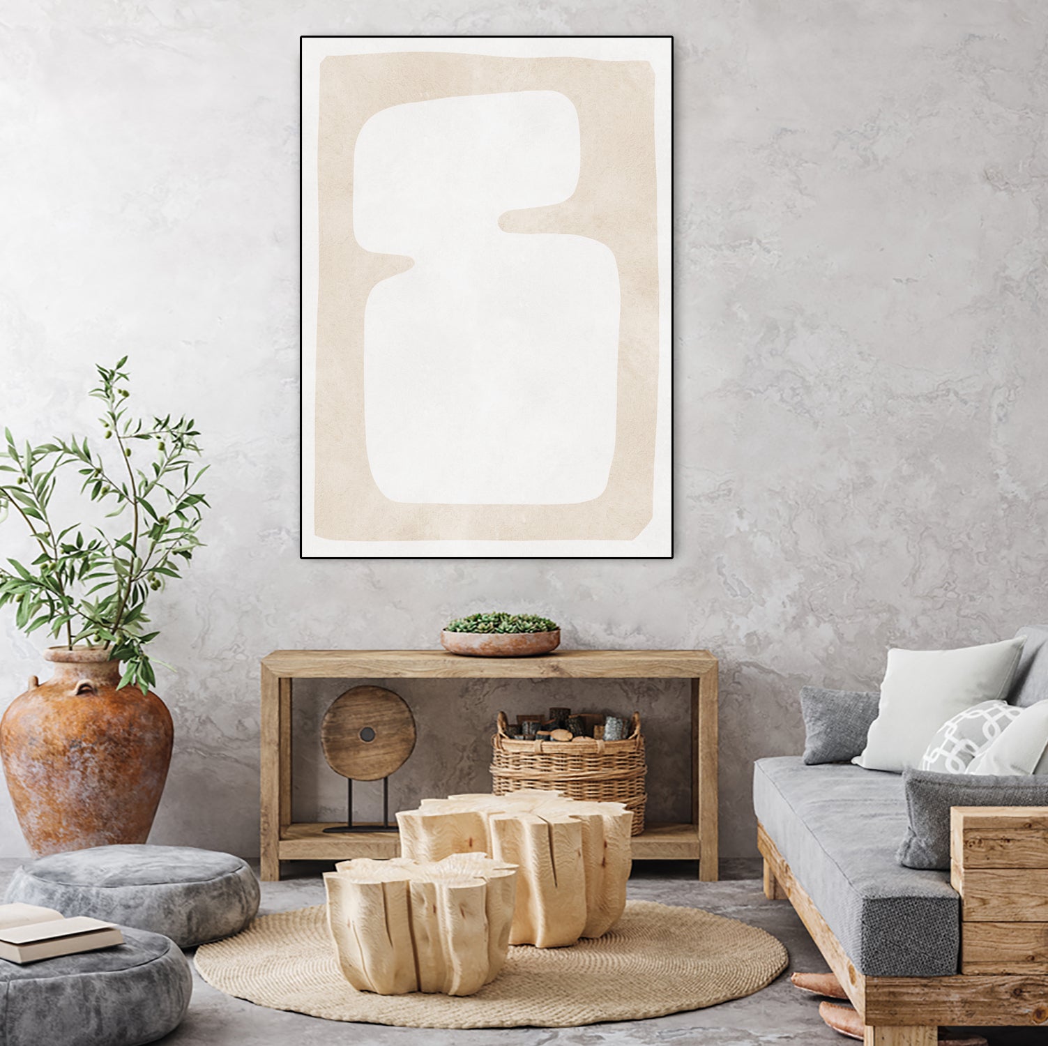 Modern Minimalist Form by Vitor Costa on GIANT ART - 9001 illustration