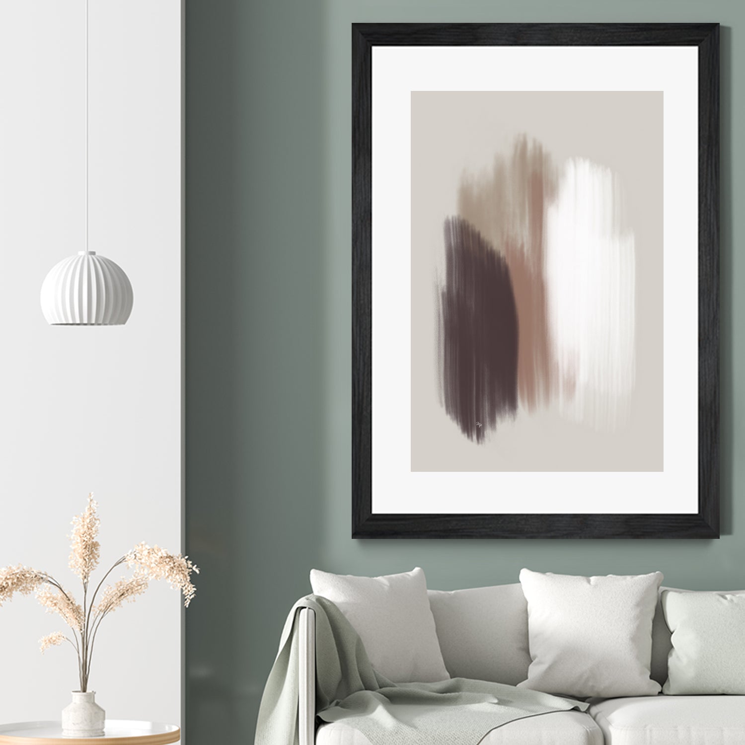 Muted Brush Strokes by Martina on GIANT ART - 4724 photography