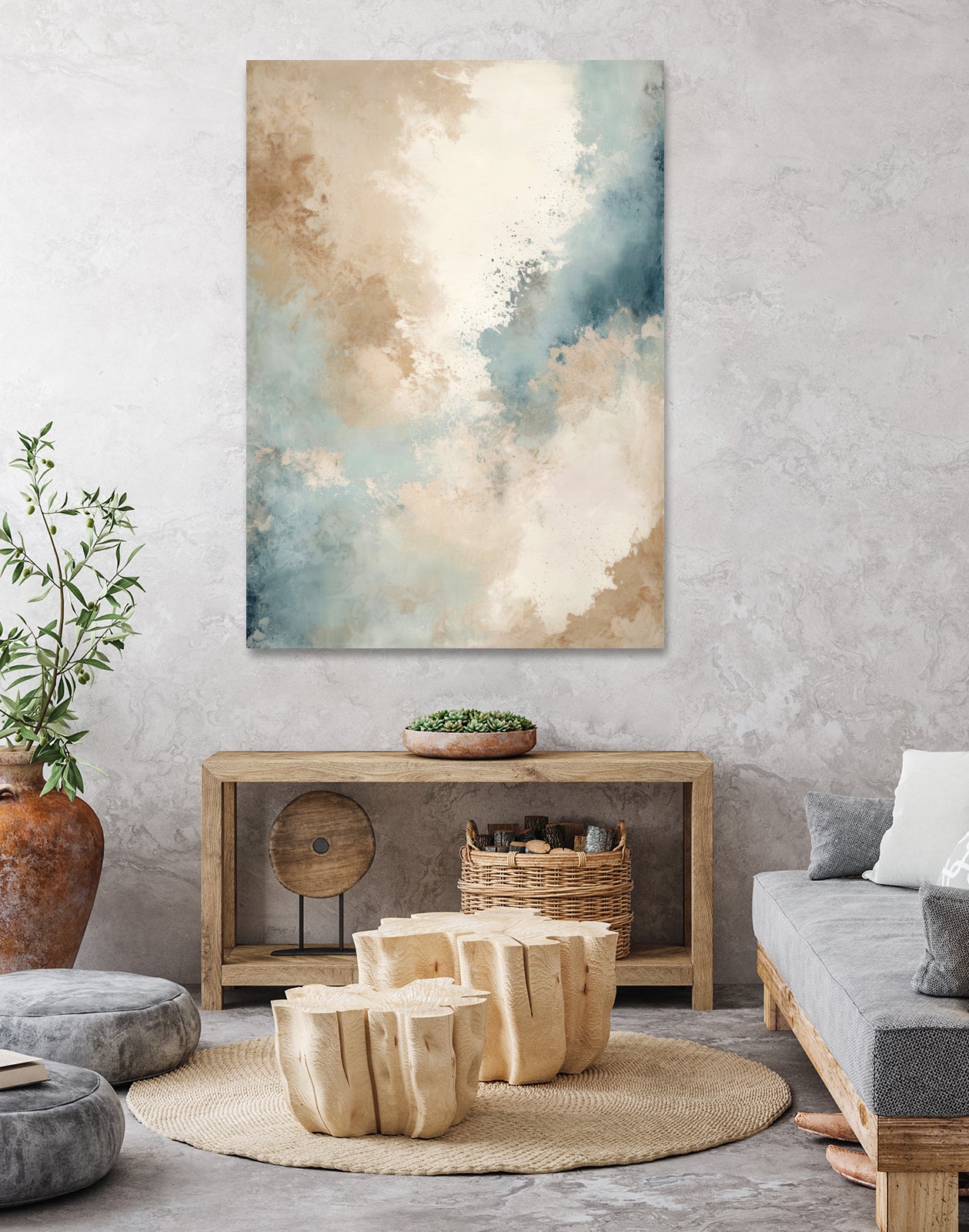 Drifting Between Earth and Air by Alpenglow Workshop on GIANT ART - abstract abstract art