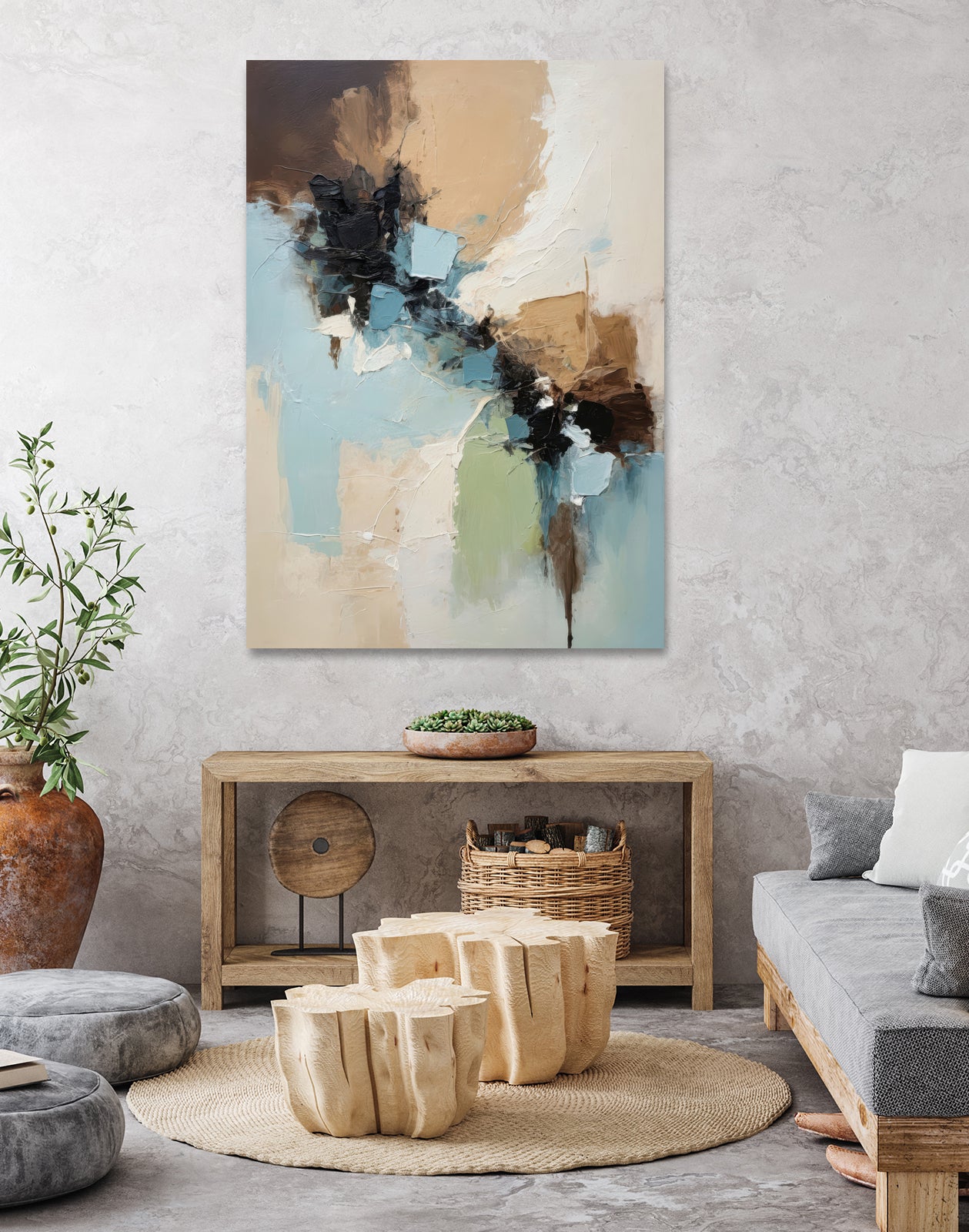 Vibrant Earthy Tones by Alpenglow Workshop on GIANT ART - abstract abstract art