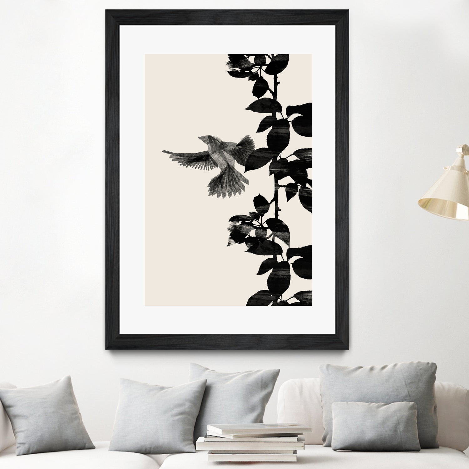 Bird Botanical a 20x30 by Danushka Abeygoda on GIANT ART -