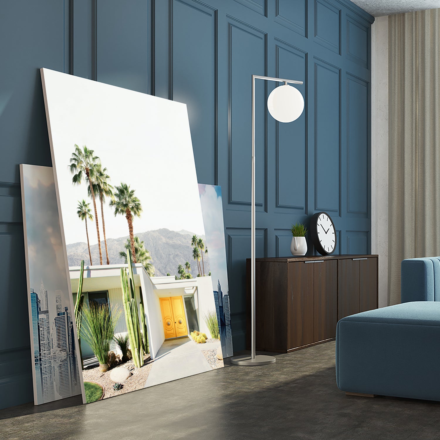 Palm Springs 2 by Kathrin Pienaar on GIANT ART - framed canvas