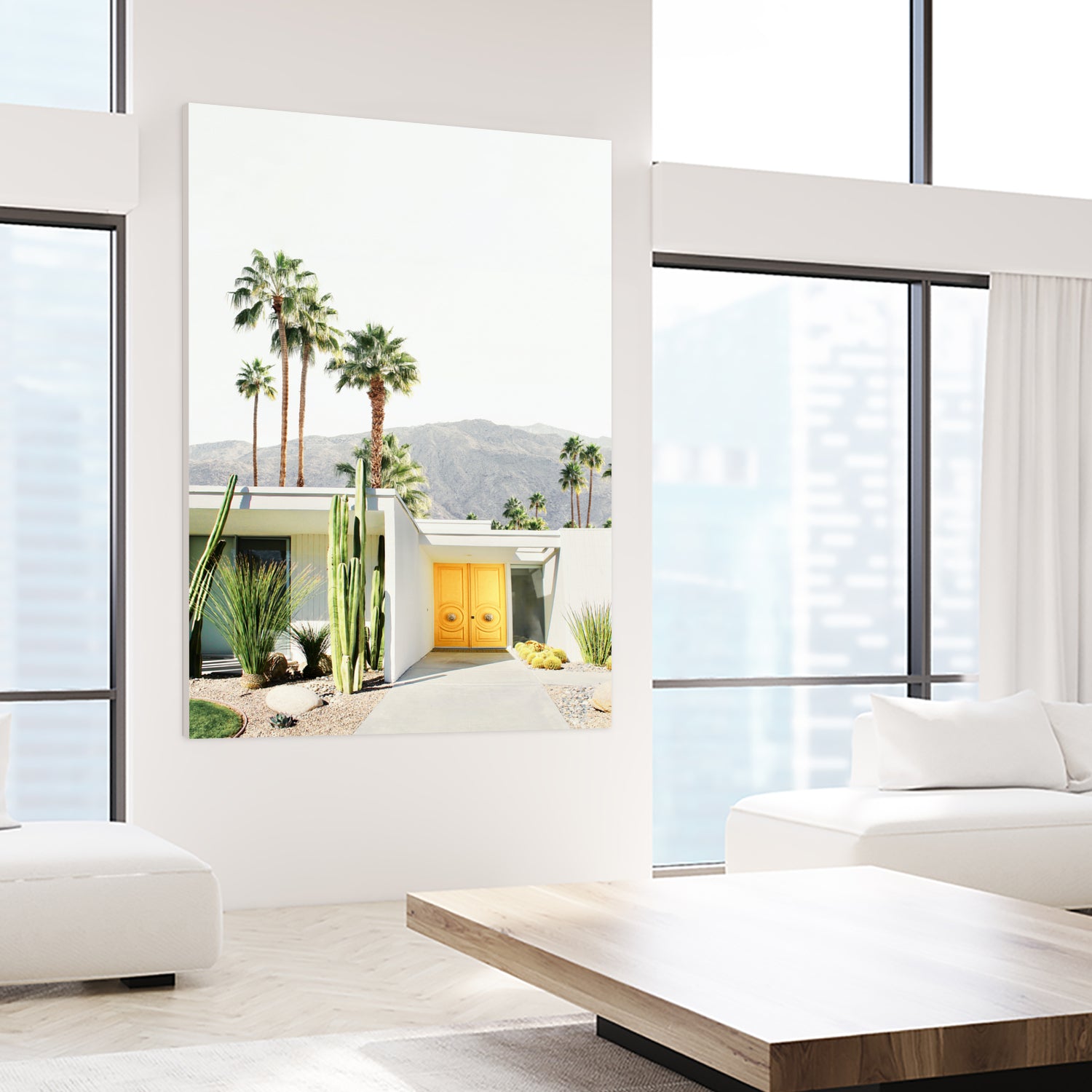 Palm Springs 2 by Kathrin Pienaar on GIANT ART - framed canvas