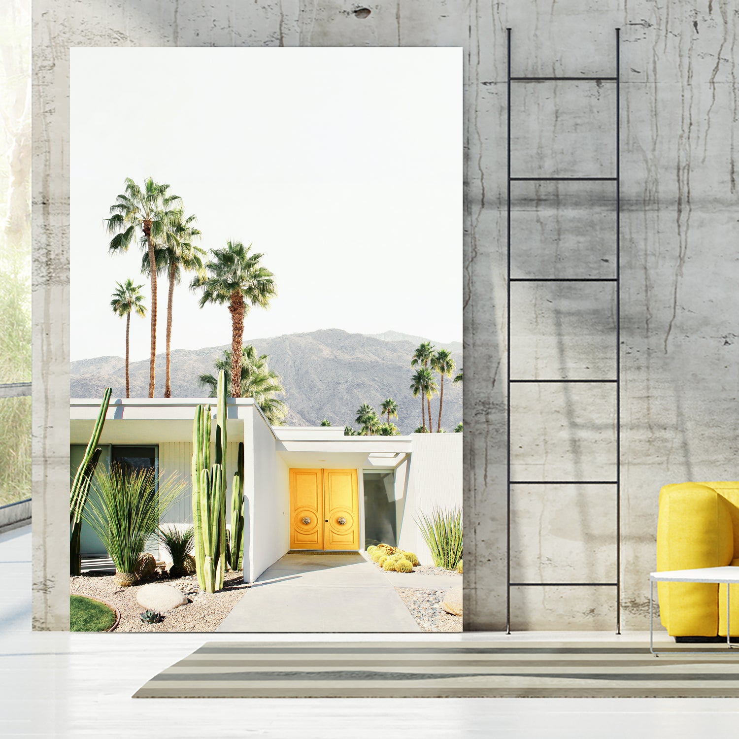 Palm Springs 2 by Kathrin Pienaar on GIANT ART - framed canvas