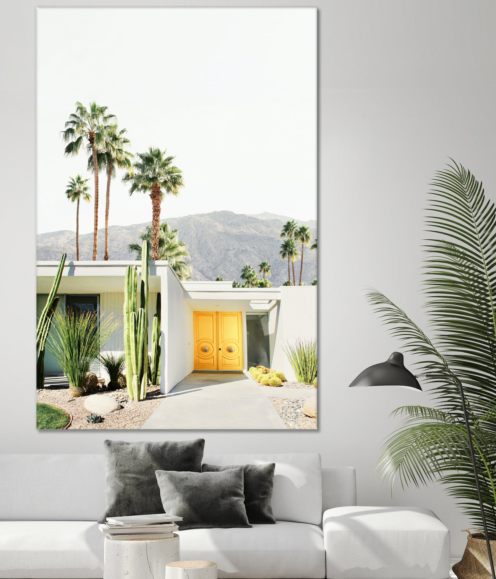 Palm Springs 2 by Kathrin Pienaar on GIANT ART - framed canvas