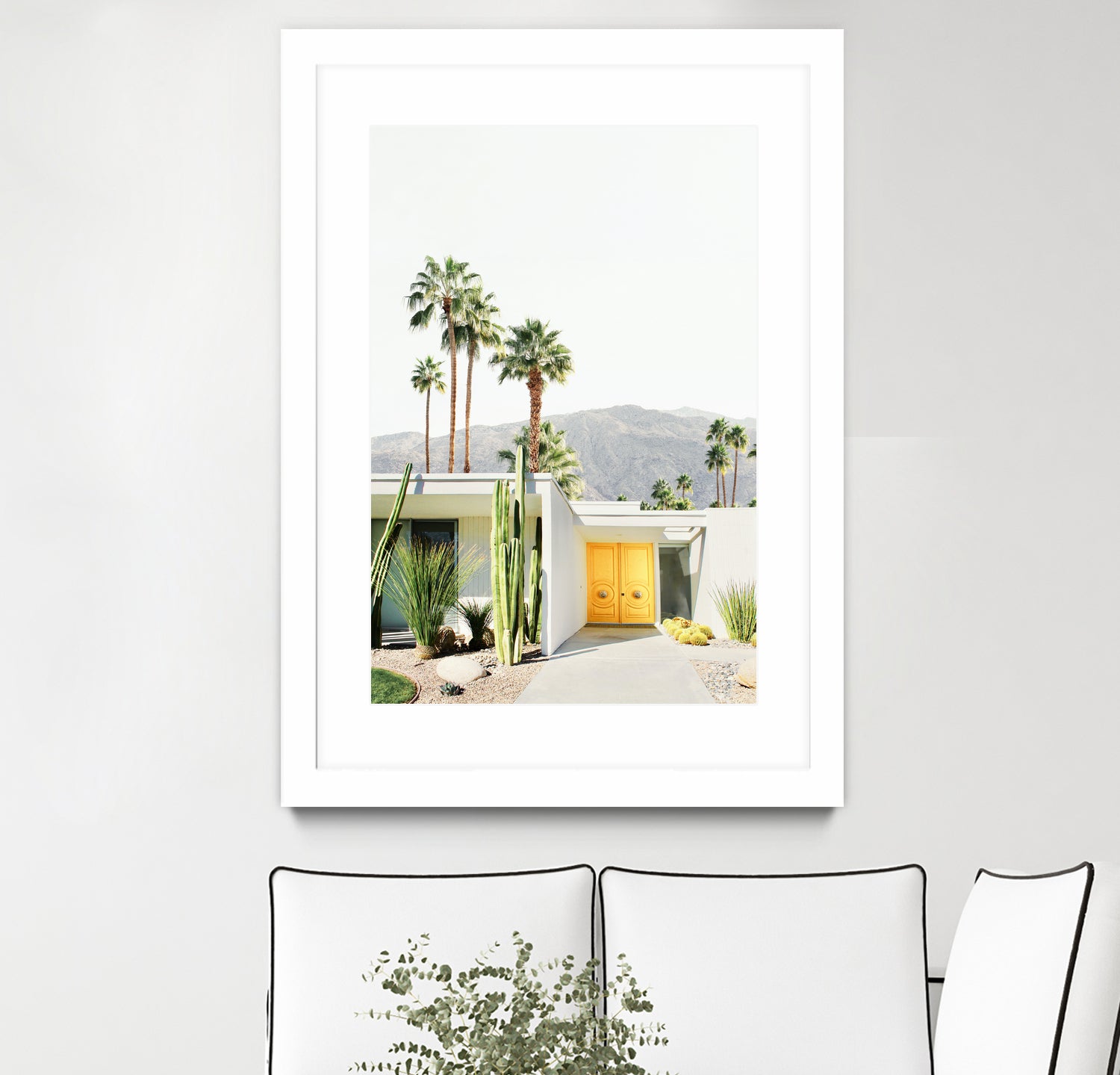 Palm Springs 2 by Kathrin Pienaar on GIANT ART - framed canvas