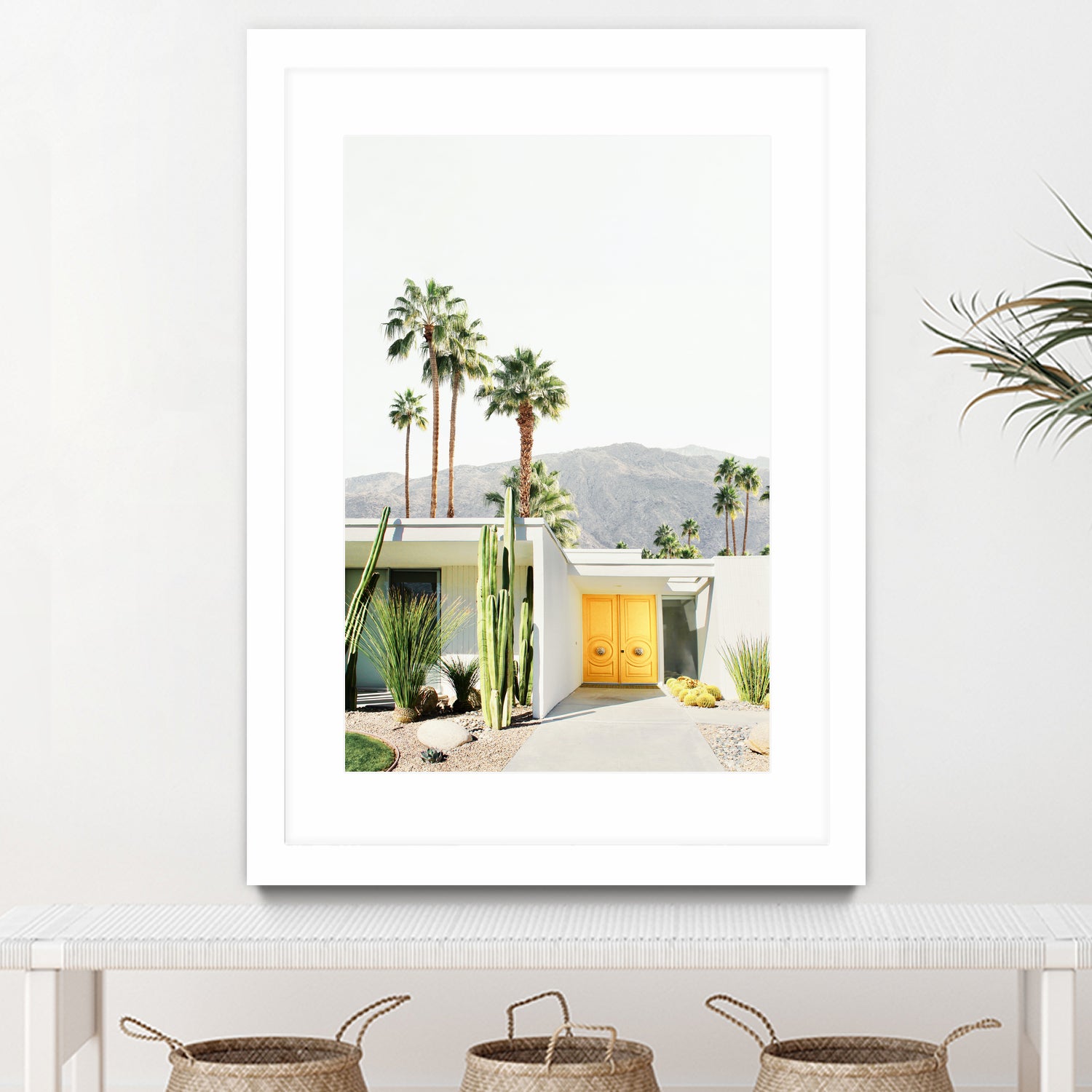 Palm Springs 2 by Kathrin Pienaar on GIANT ART - framed canvas