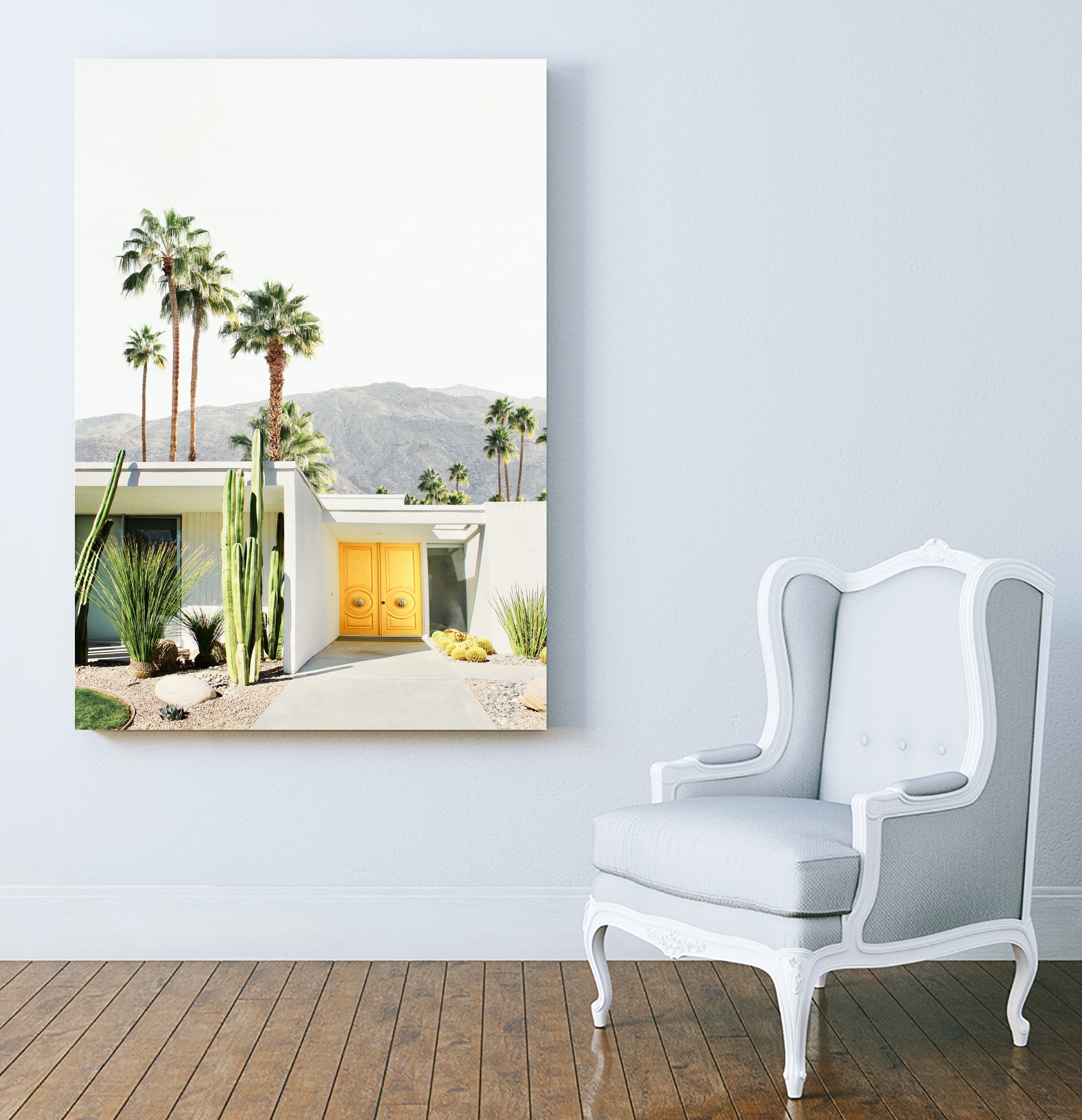 Palm Springs 2 by Kathrin Pienaar on GIANT ART - framed canvas