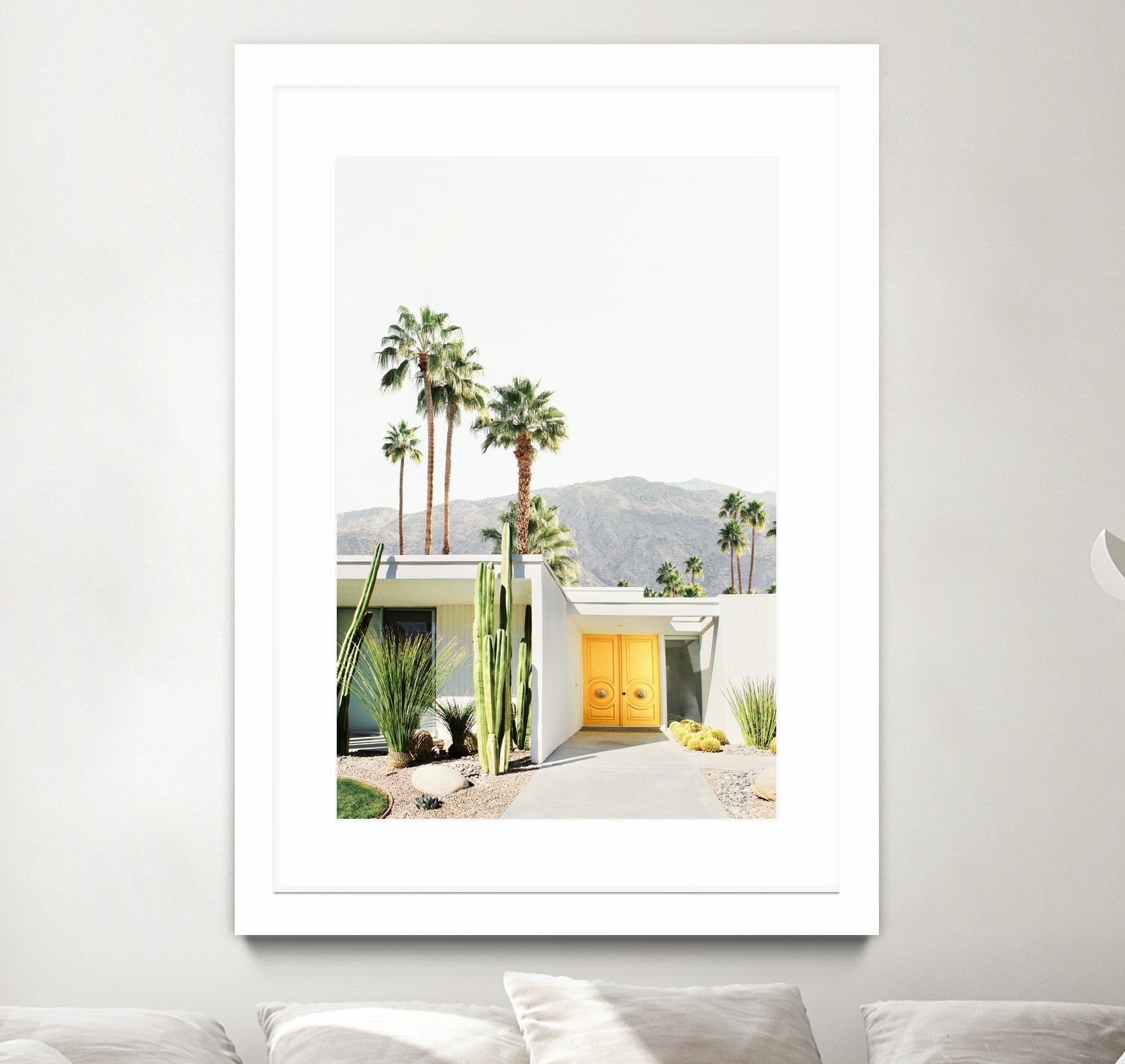 Palm Springs 2 by Kathrin Pienaar on GIANT ART - framed canvas