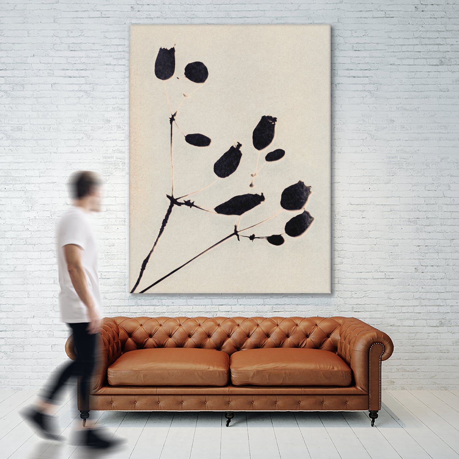 Wildflower In Bloom by Alisa Galitsyna on GIANT ART - monochrome monochrome