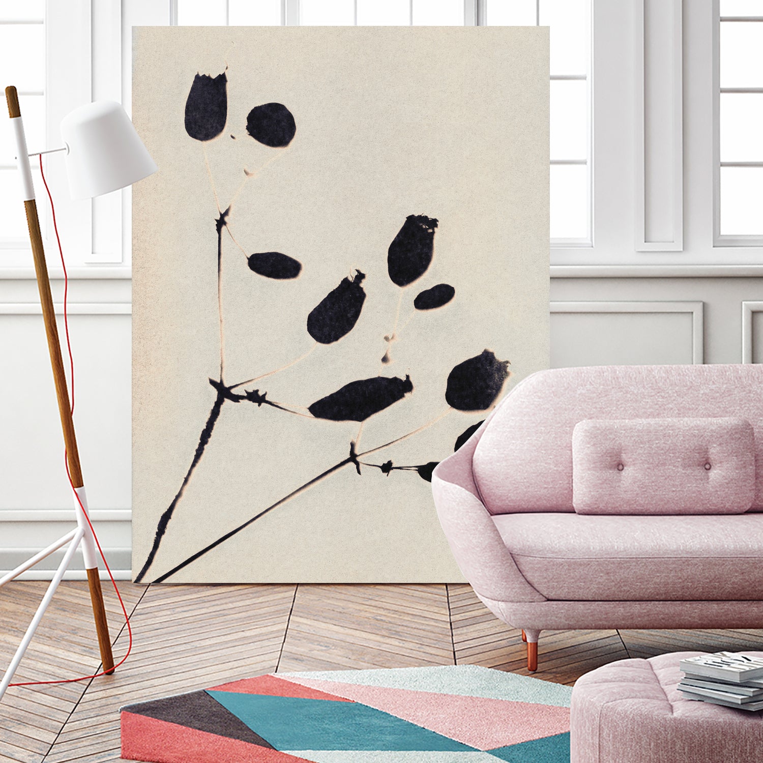 Wildflower In Bloom by Alisa Galitsyna on GIANT ART - monochrome monochrome