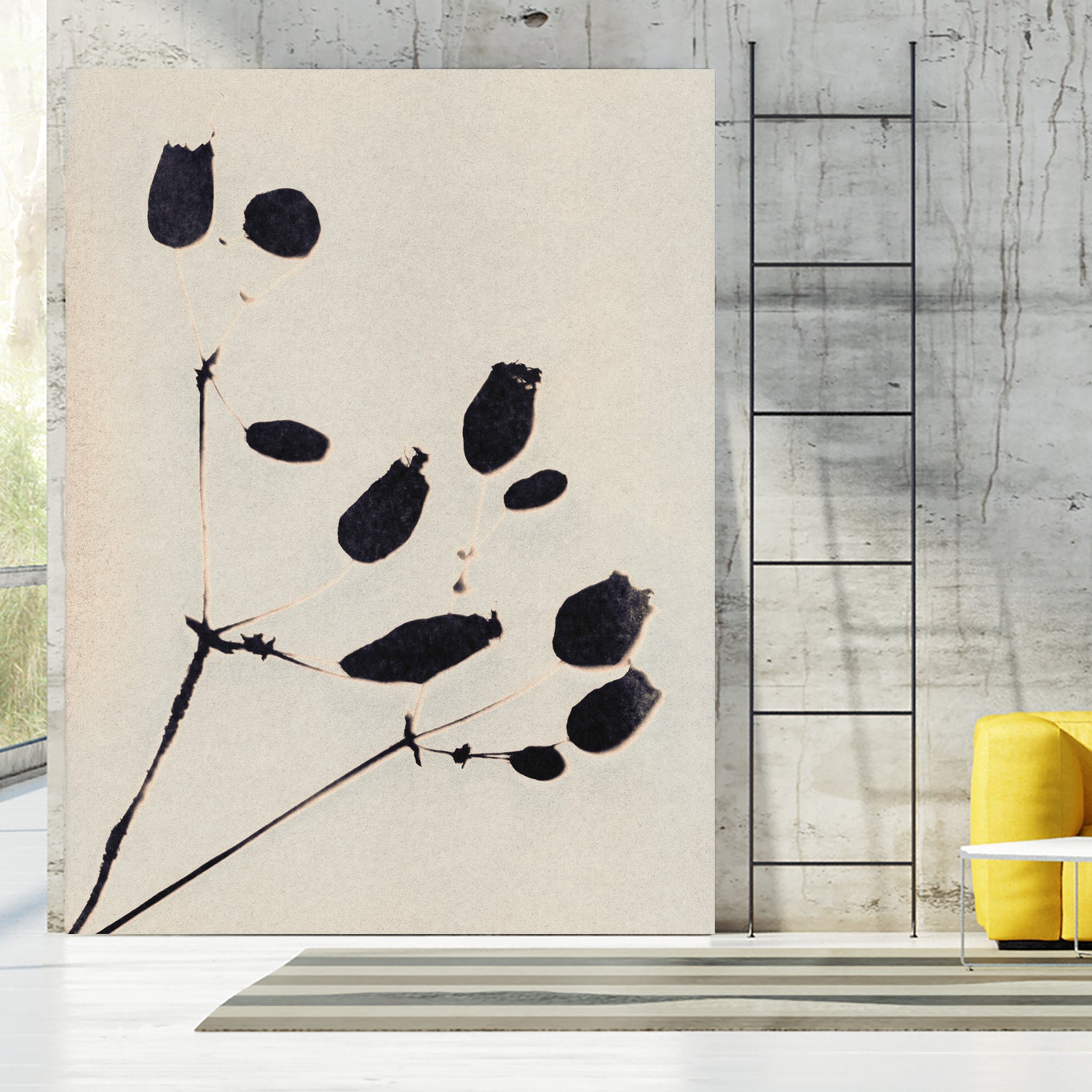Wildflower In Bloom by Alisa Galitsyna on GIANT ART - monochrome monochrome