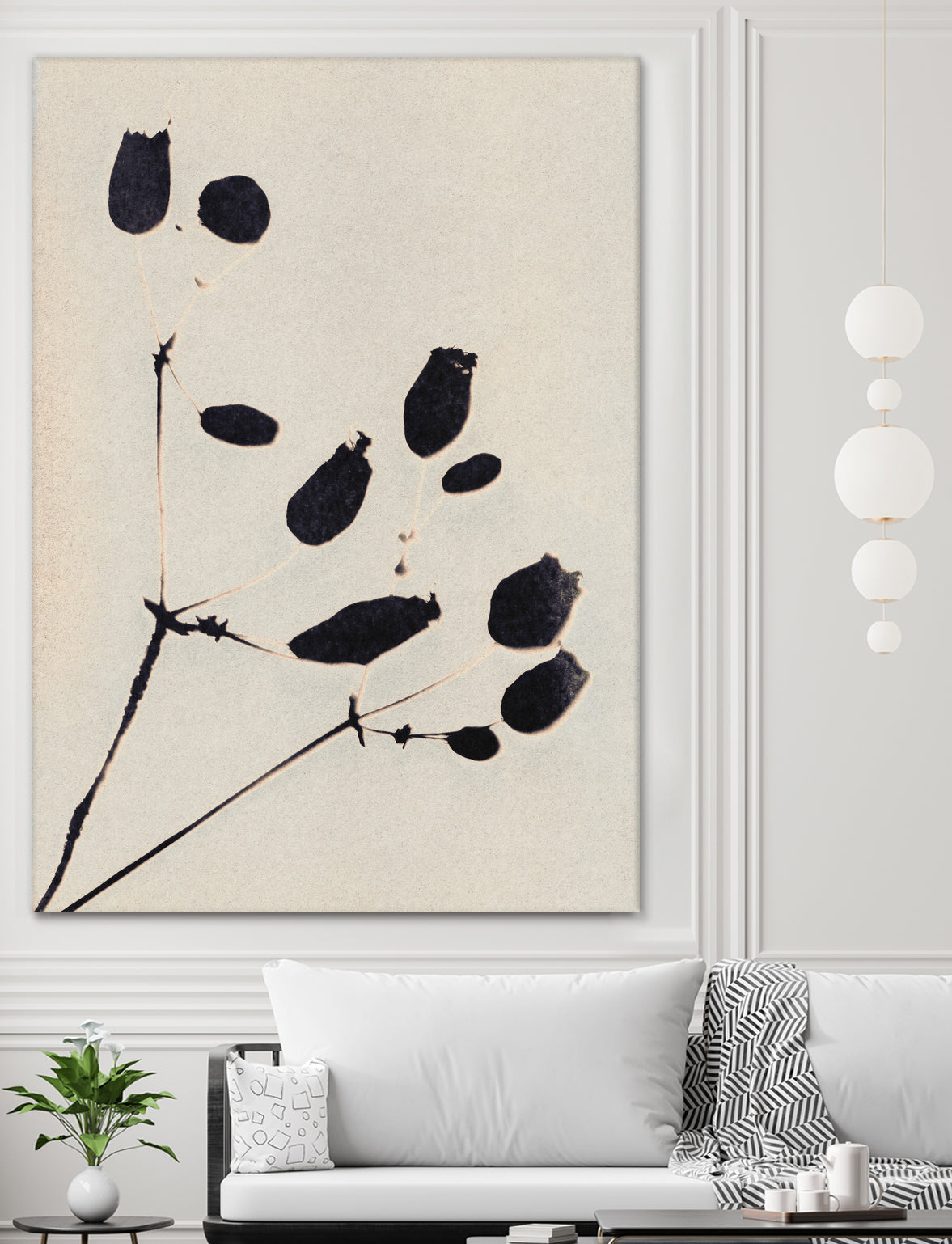 Wildflower In Bloom by Alisa Galitsyna on GIANT ART - monochrome monochrome