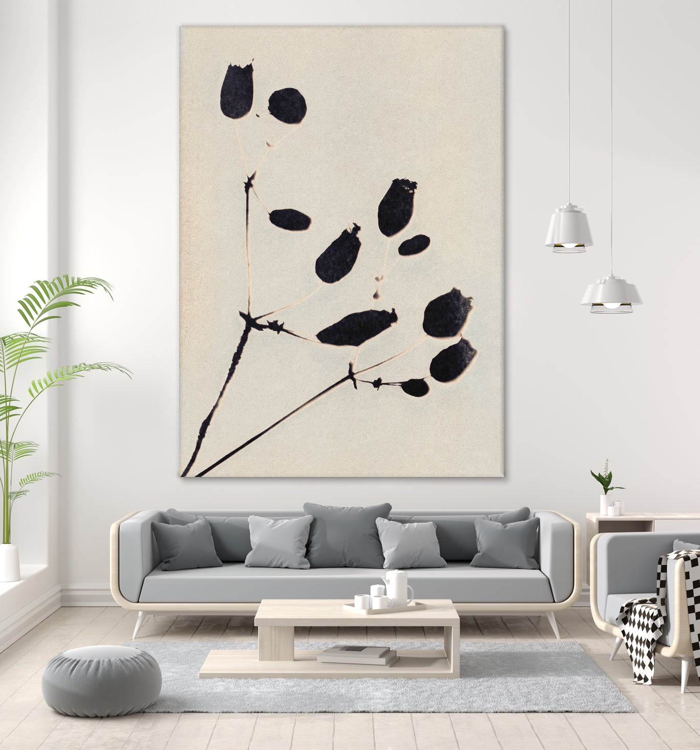 Wildflower In Bloom by Alisa Galitsyna on GIANT ART - monochrome monochrome