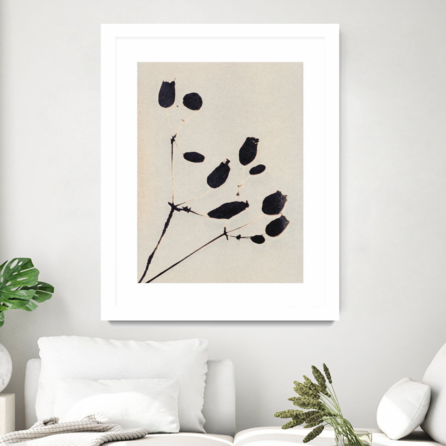 Wildflower In Bloom by Alisa Galitsyna on GIANT ART - monochrome monochrome