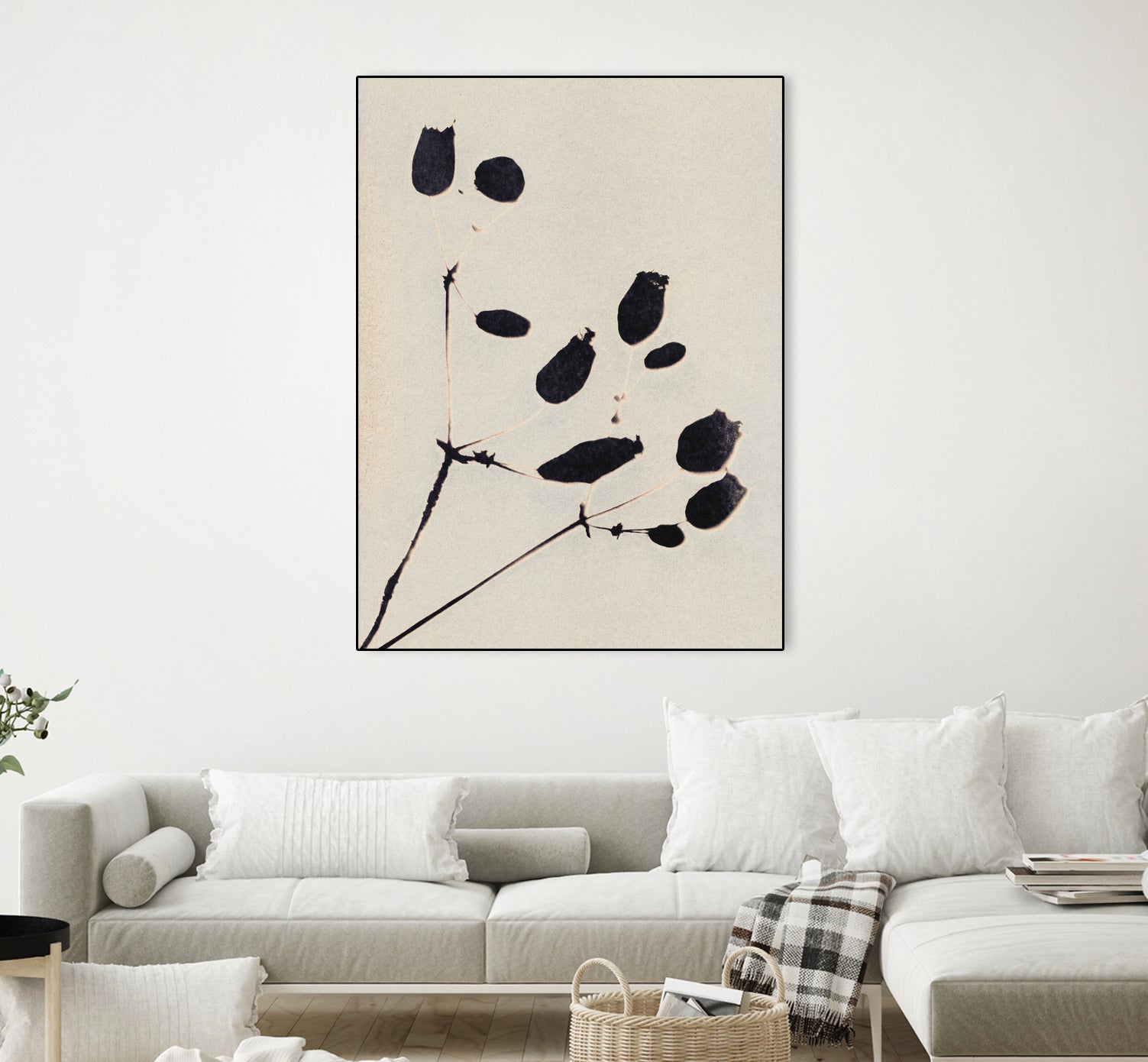 Wildflower In Bloom by Alisa Galitsyna on GIANT ART - monochrome monochrome