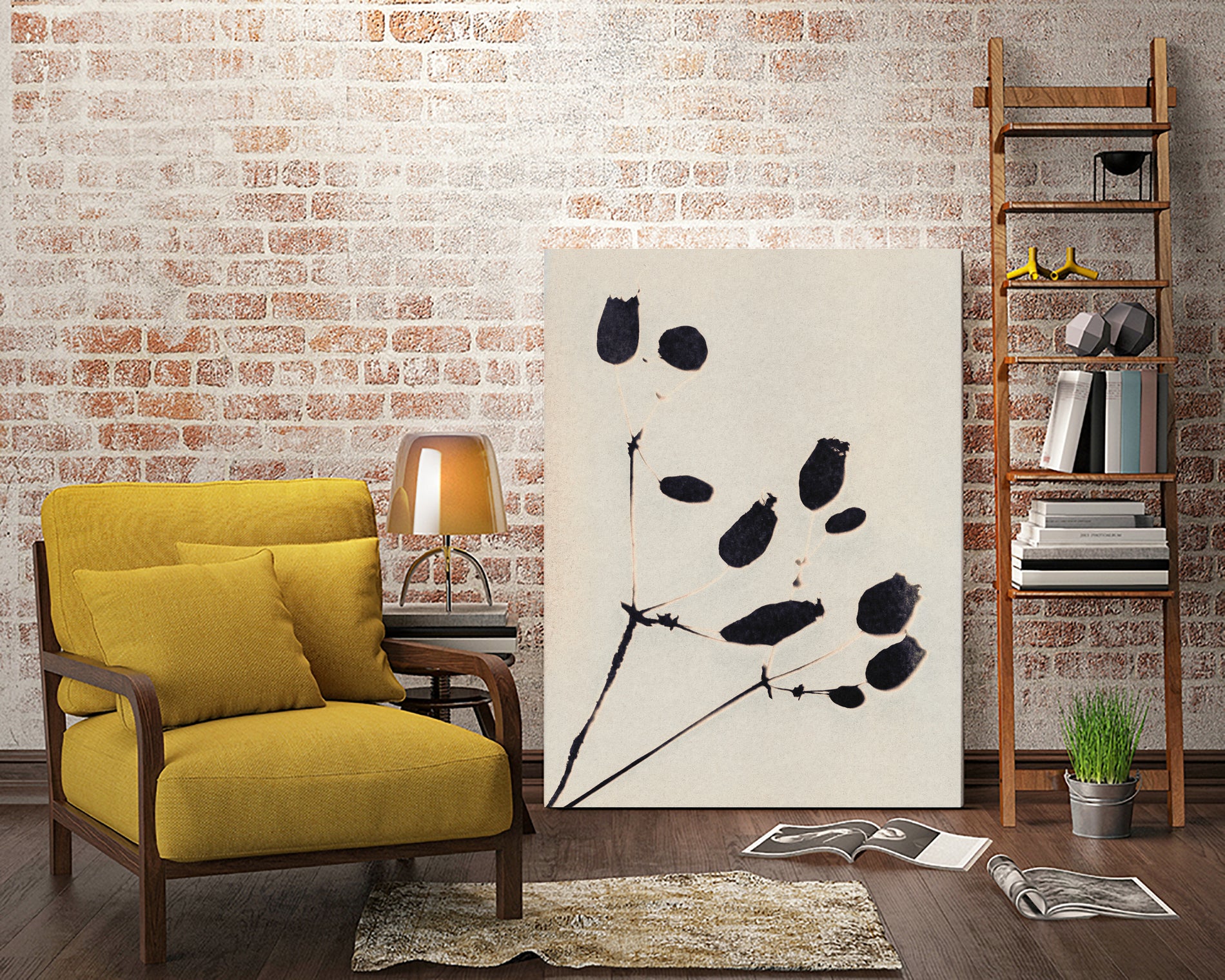 Wildflower In Bloom by Alisa Galitsyna on GIANT ART - monochrome monochrome