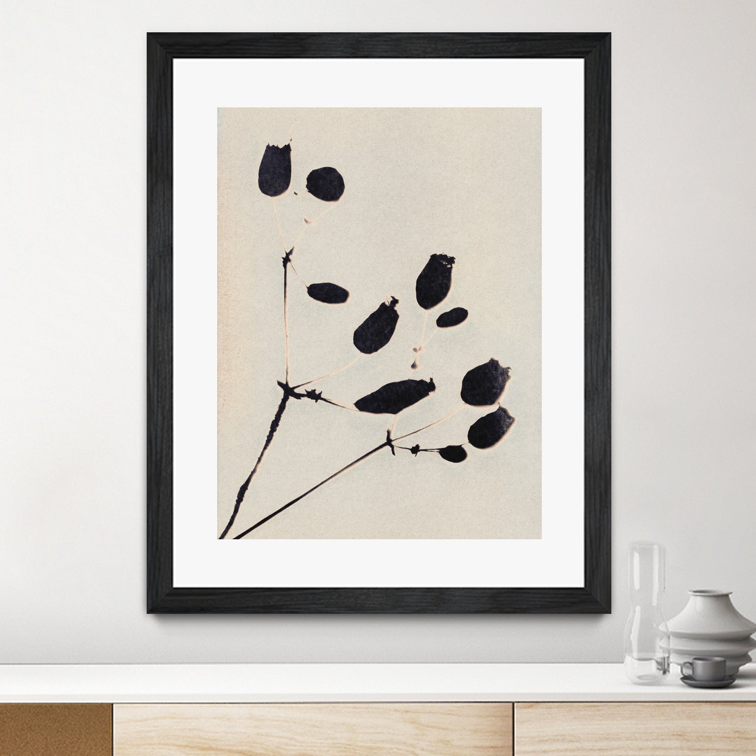 Wildflower In Bloom by Alisa Galitsyna on GIANT ART - monochrome monochrome