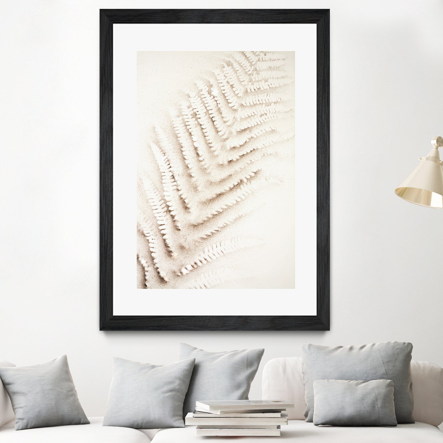Patterns of Fern by Christina Sillen on GIANT ART - abstract nature art