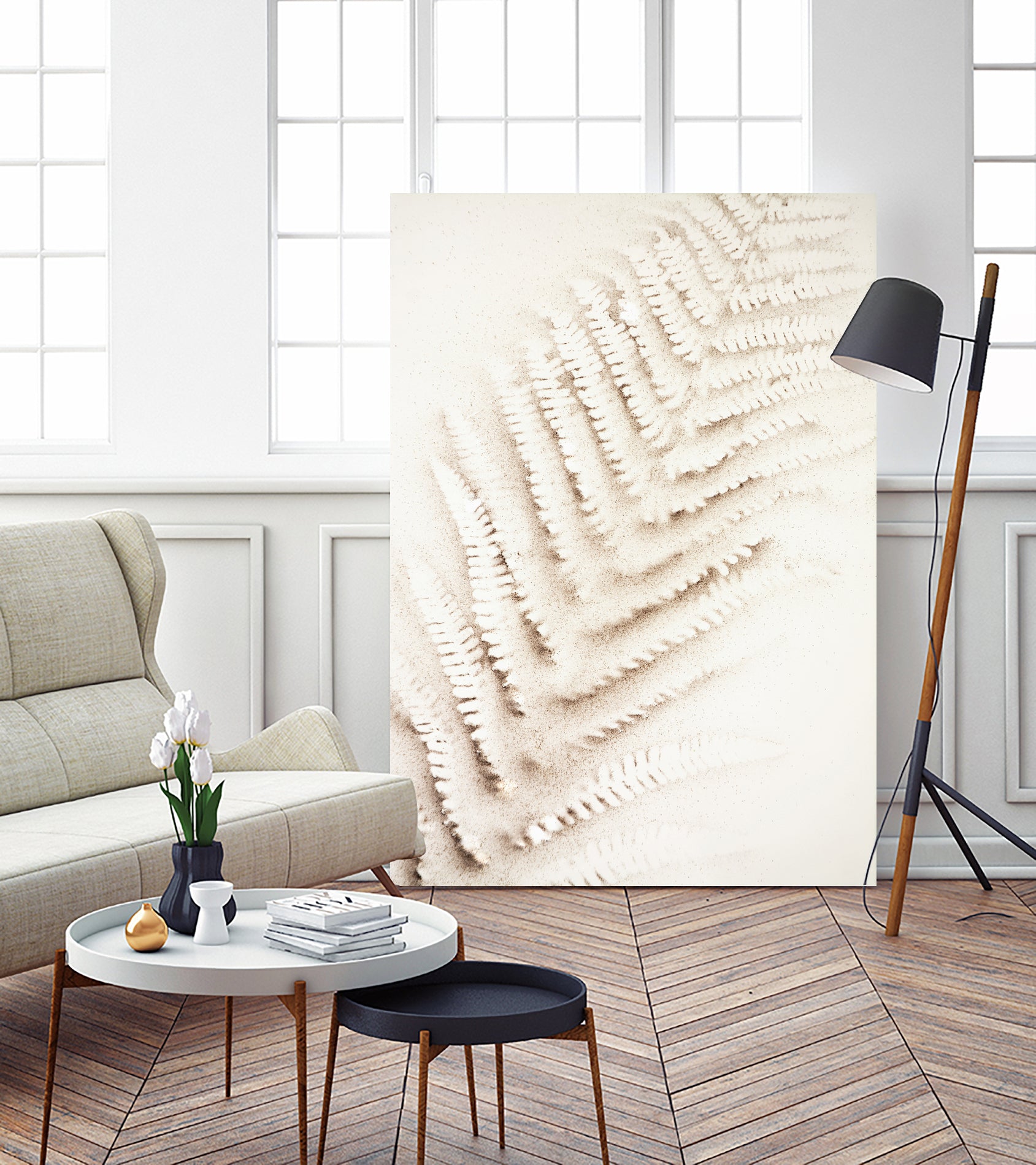 Patterns of Fern by Christina Sillen on GIANT ART - abstract nature art