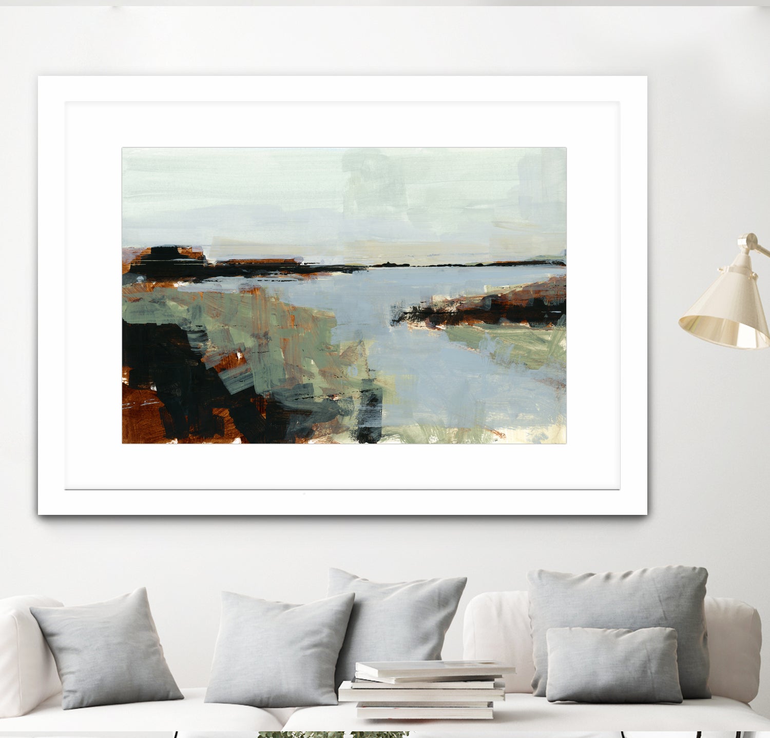 Gone Fishing by cartissi on GIANT ART - abstract landscape art nature and landscapes abstract landscape art