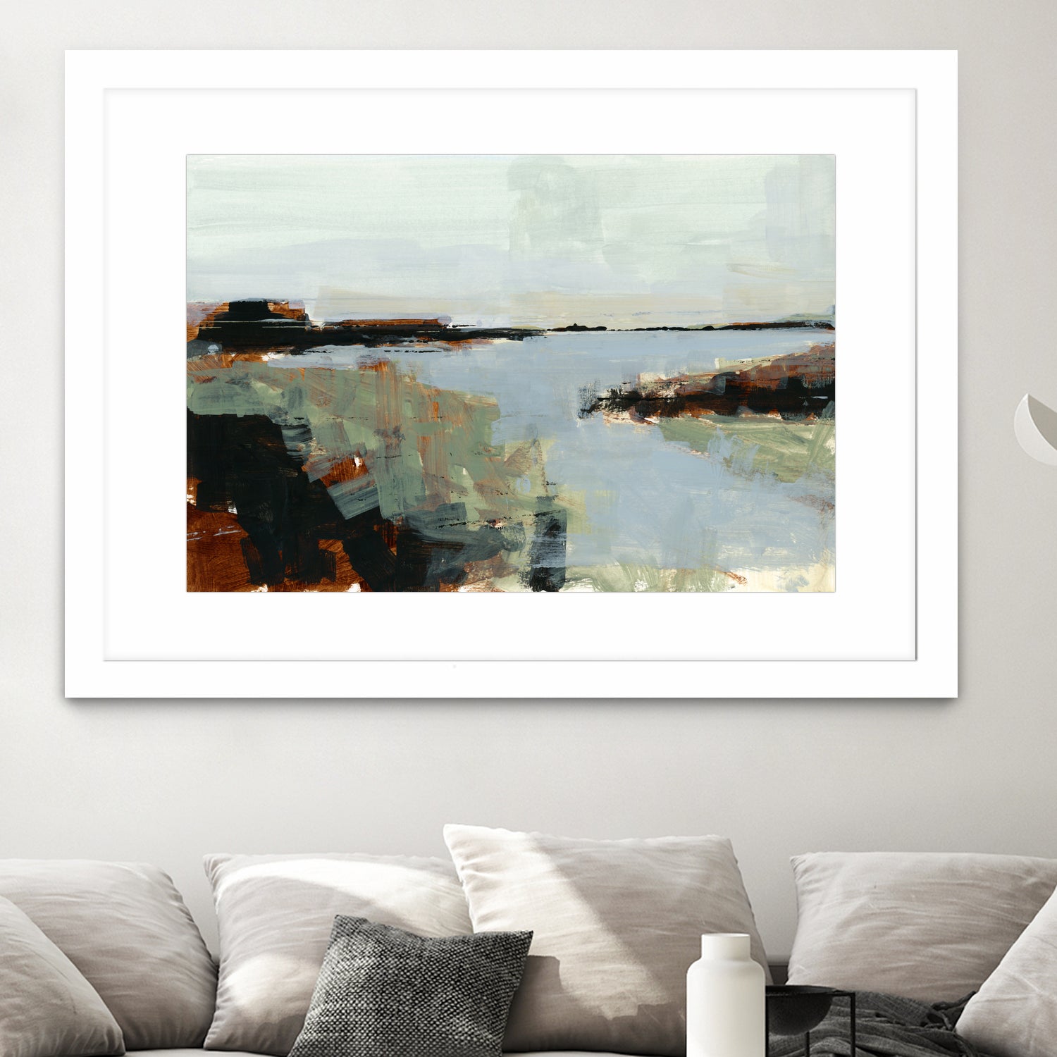 Gone Fishing by cartissi on GIANT ART - abstract landscape art nature and landscapes abstract landscape art