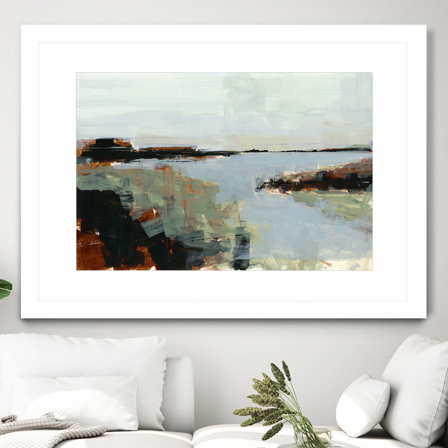 Gone Fishing by cartissi on GIANT ART - abstract landscape art nature and landscapes abstract landscape art