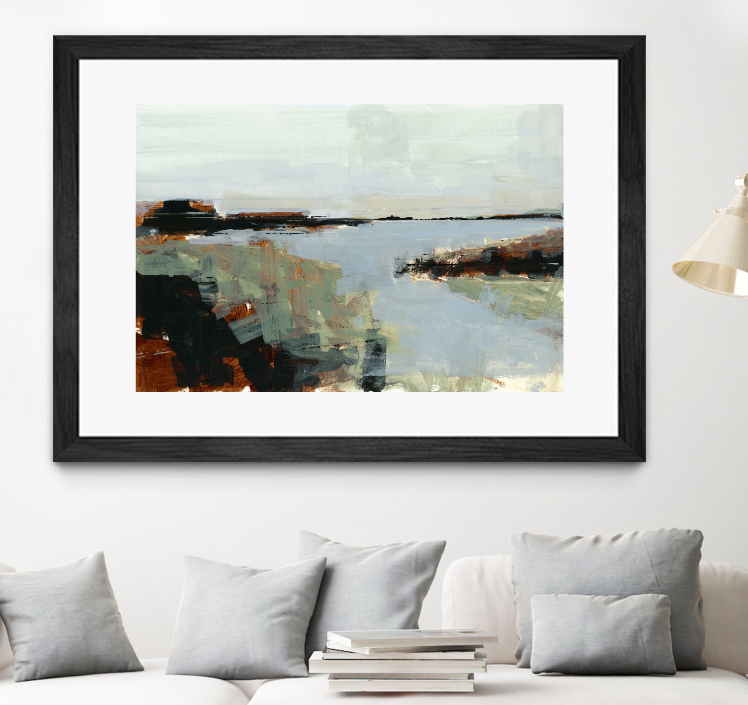 Gone Fishing by cartissi on GIANT ART - abstract landscape art nature and landscapes abstract landscape art