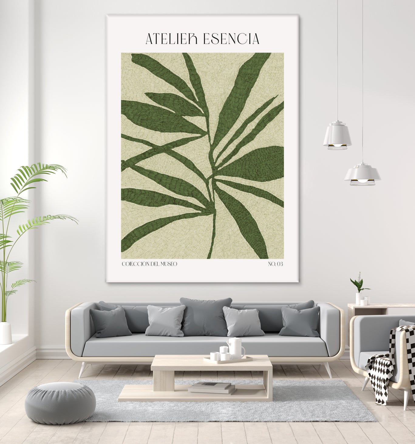 Verdant Silhouette by Treechild on GIANT ART - botanical wall art