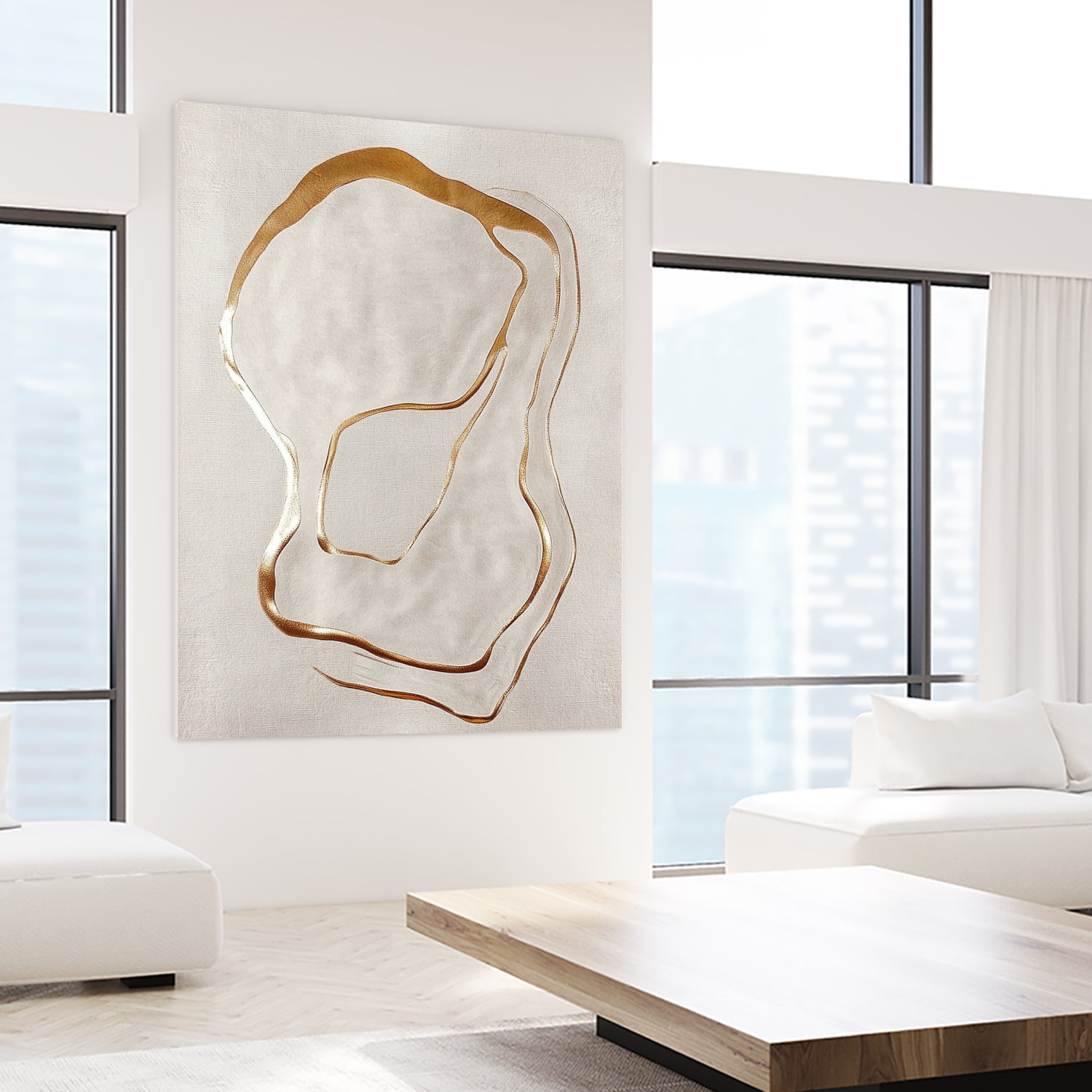 Golden Whispers by Alma on GIANT ART - 5971 illustration