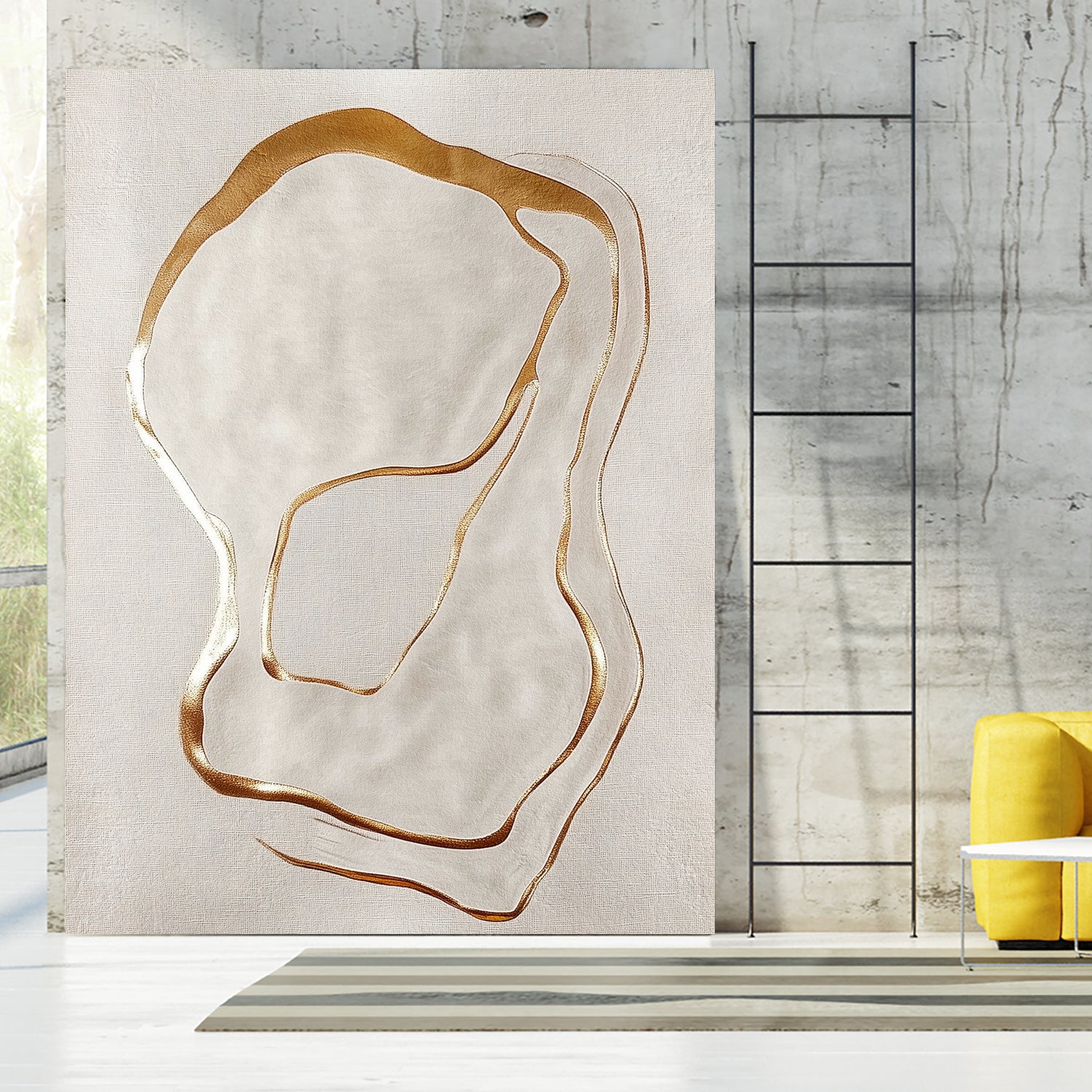 Golden Whispers by Alma on GIANT ART - 5971 illustration