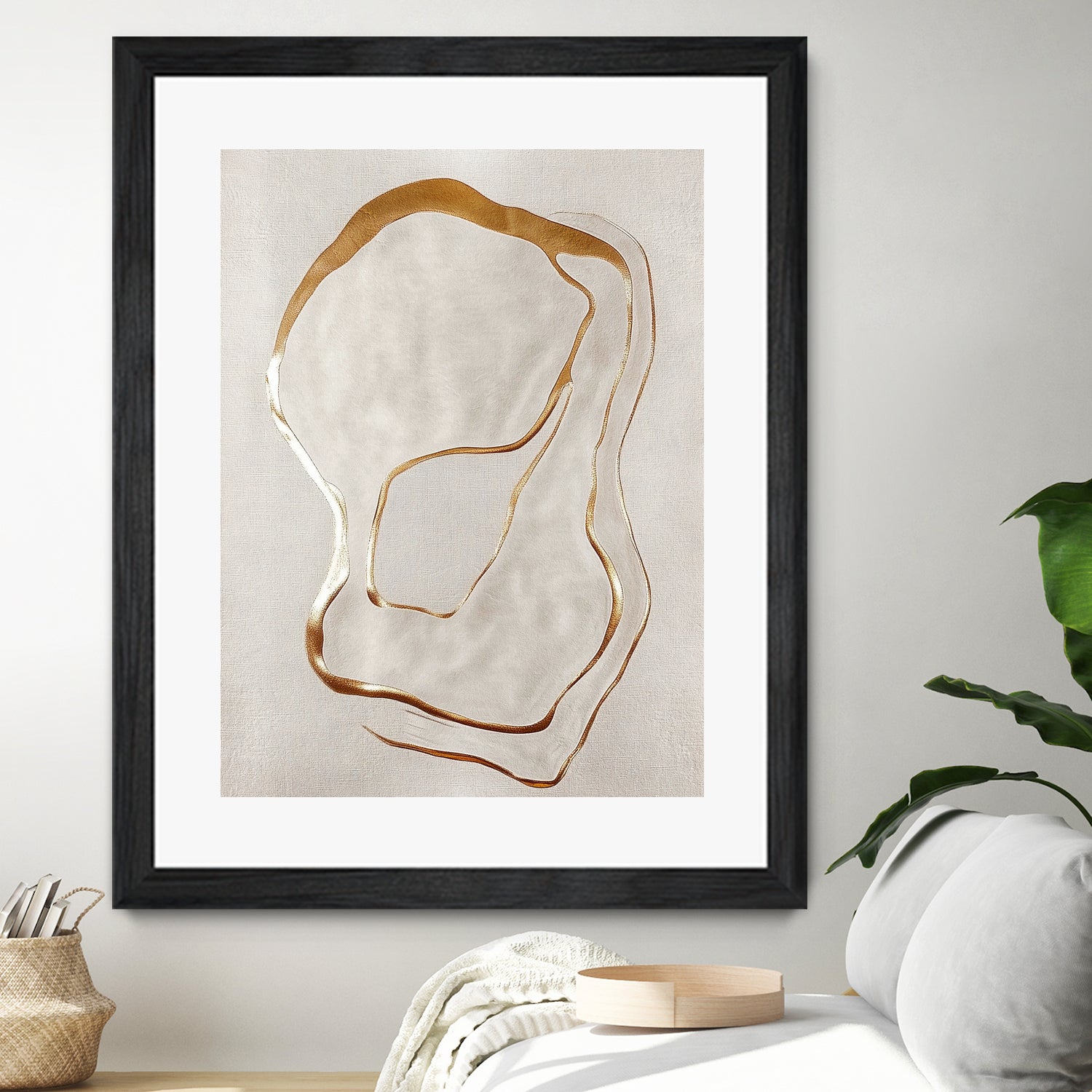 Golden Whispers by Alma on GIANT ART - 5971 illustration