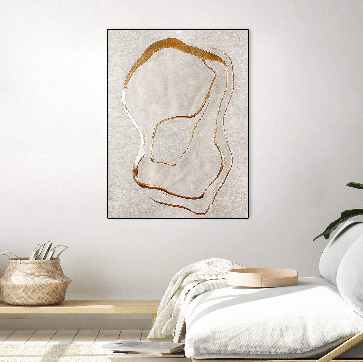 Golden Whispers by Alma on GIANT ART - 5971 illustration