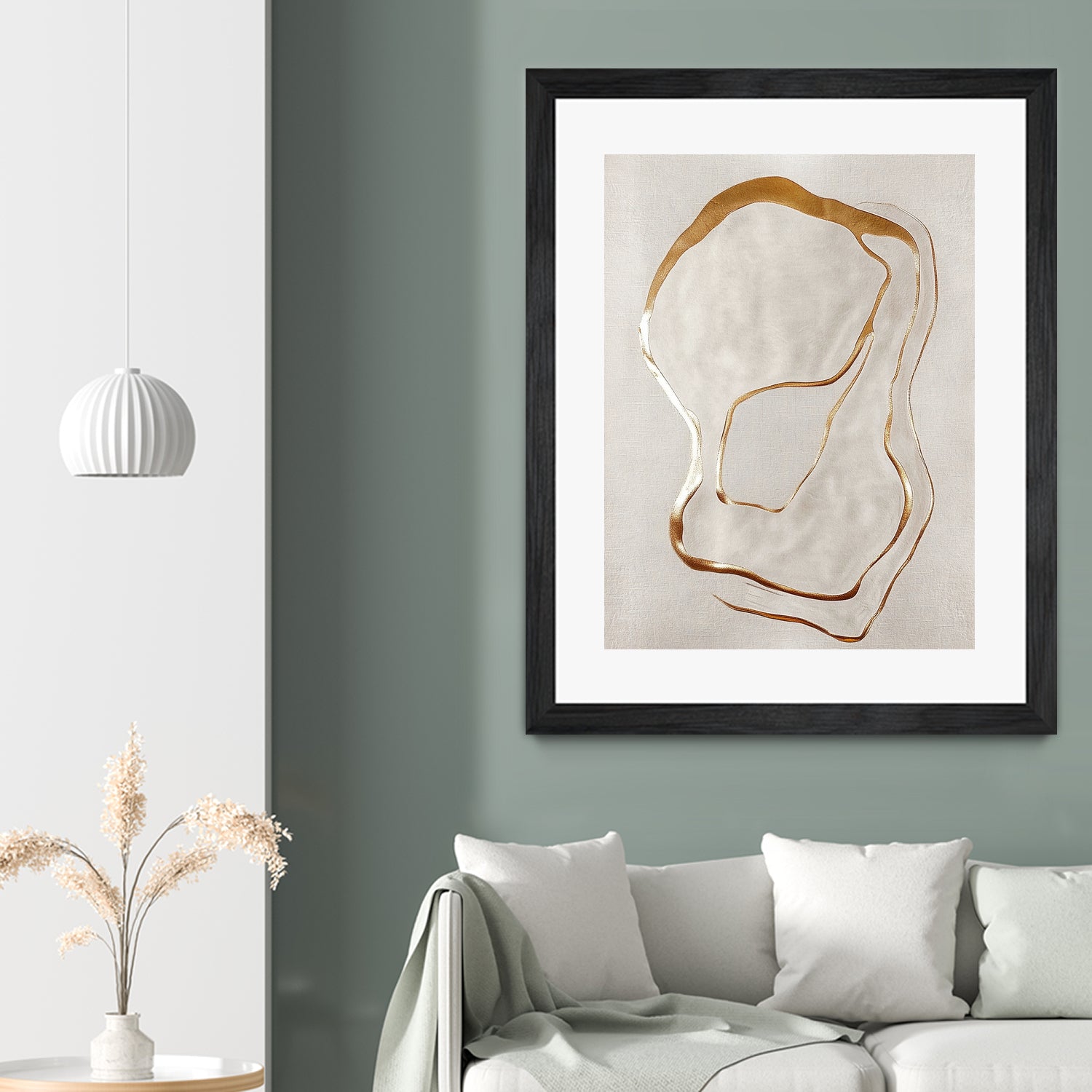 Golden Whispers by Alma on GIANT ART - 5971 illustration